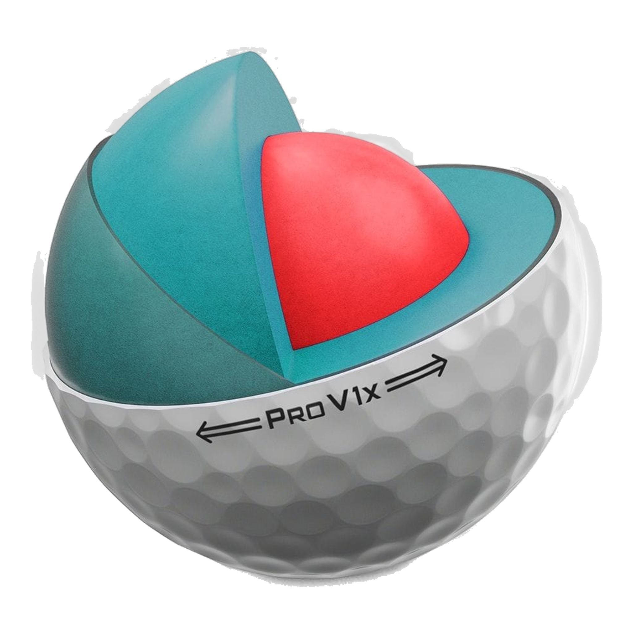 Golfové míčky Titleist Pro V1x (2021)