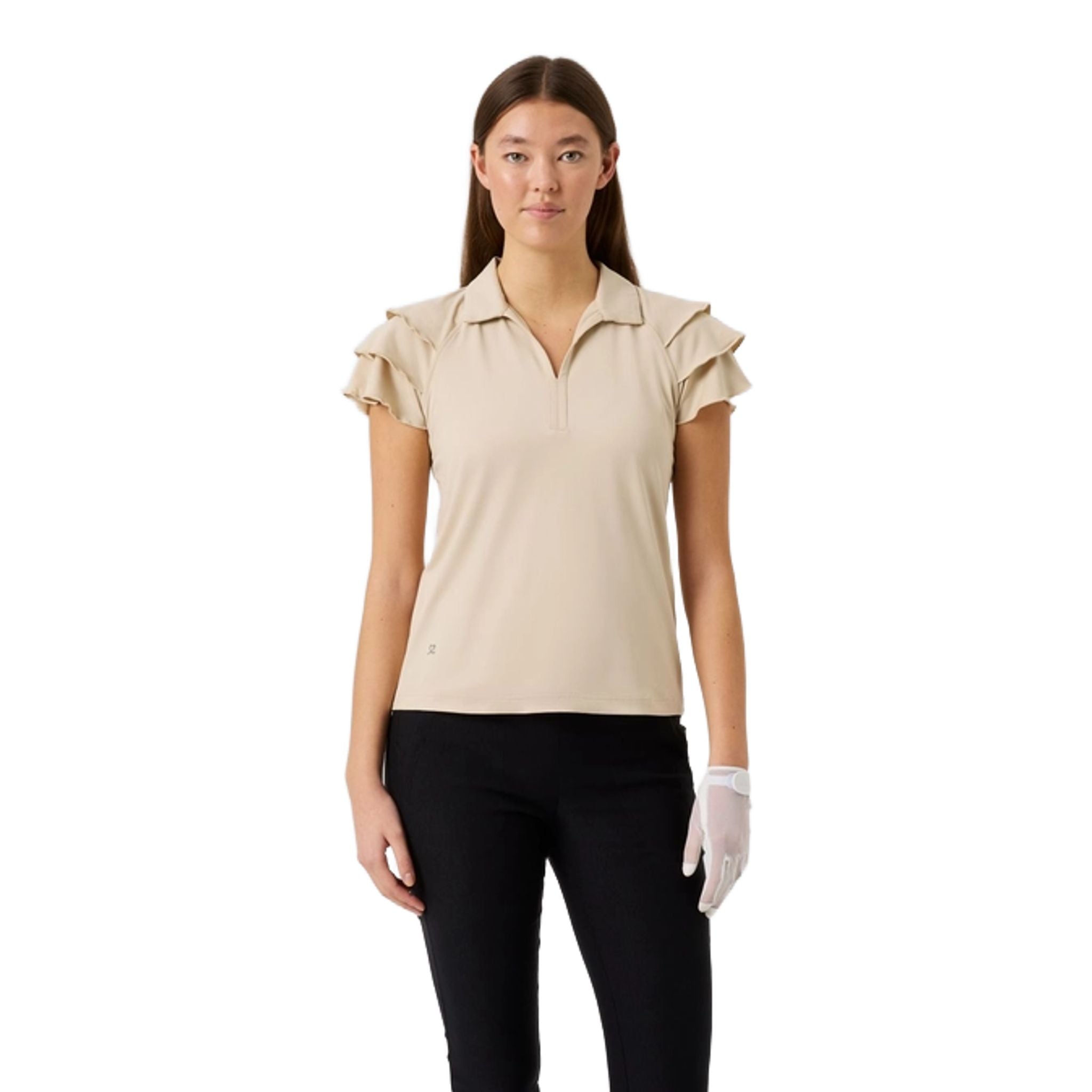 Daily Sports Frill Cap S Golfshirt Damen