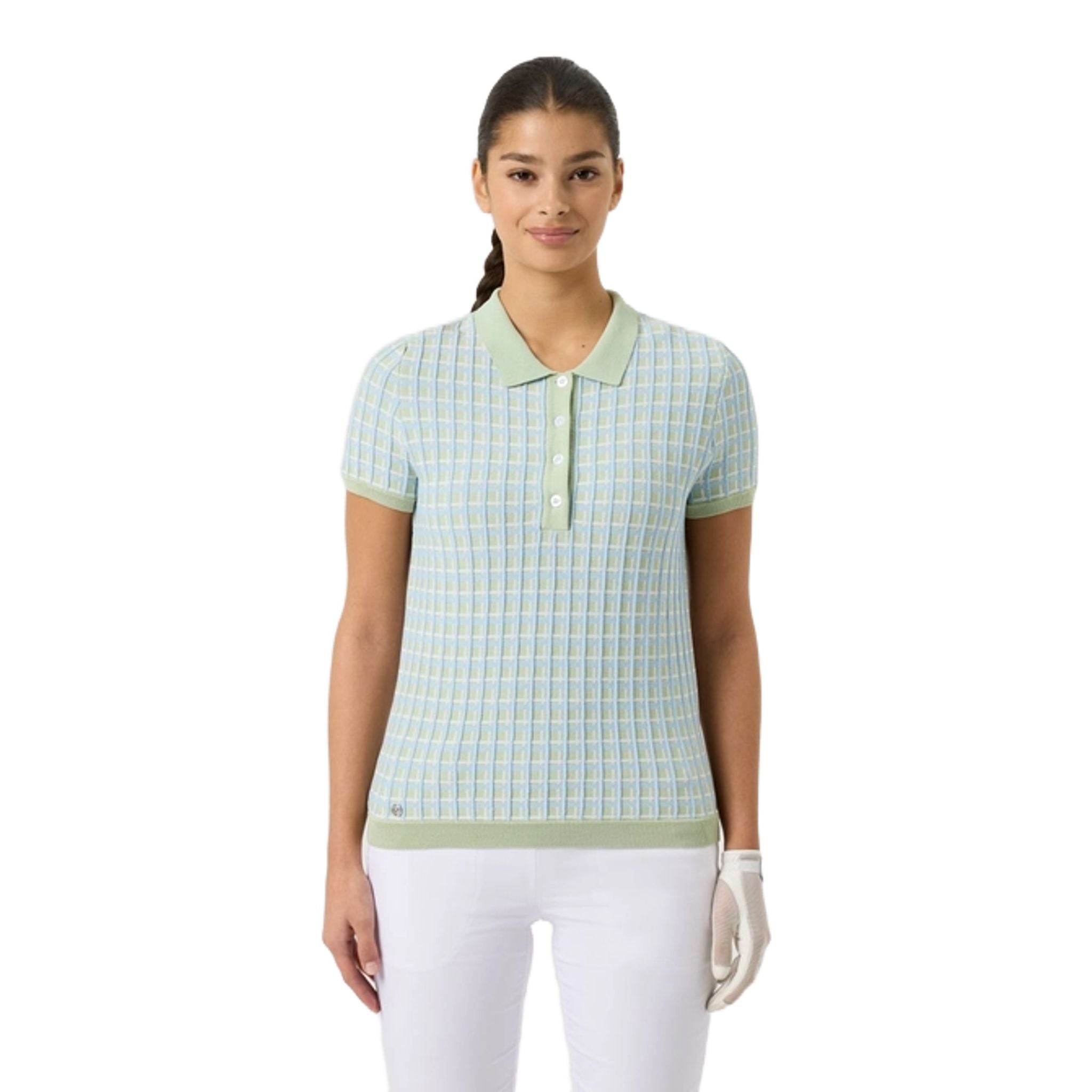 Daily Sports Knit SS Poloshirt Damen