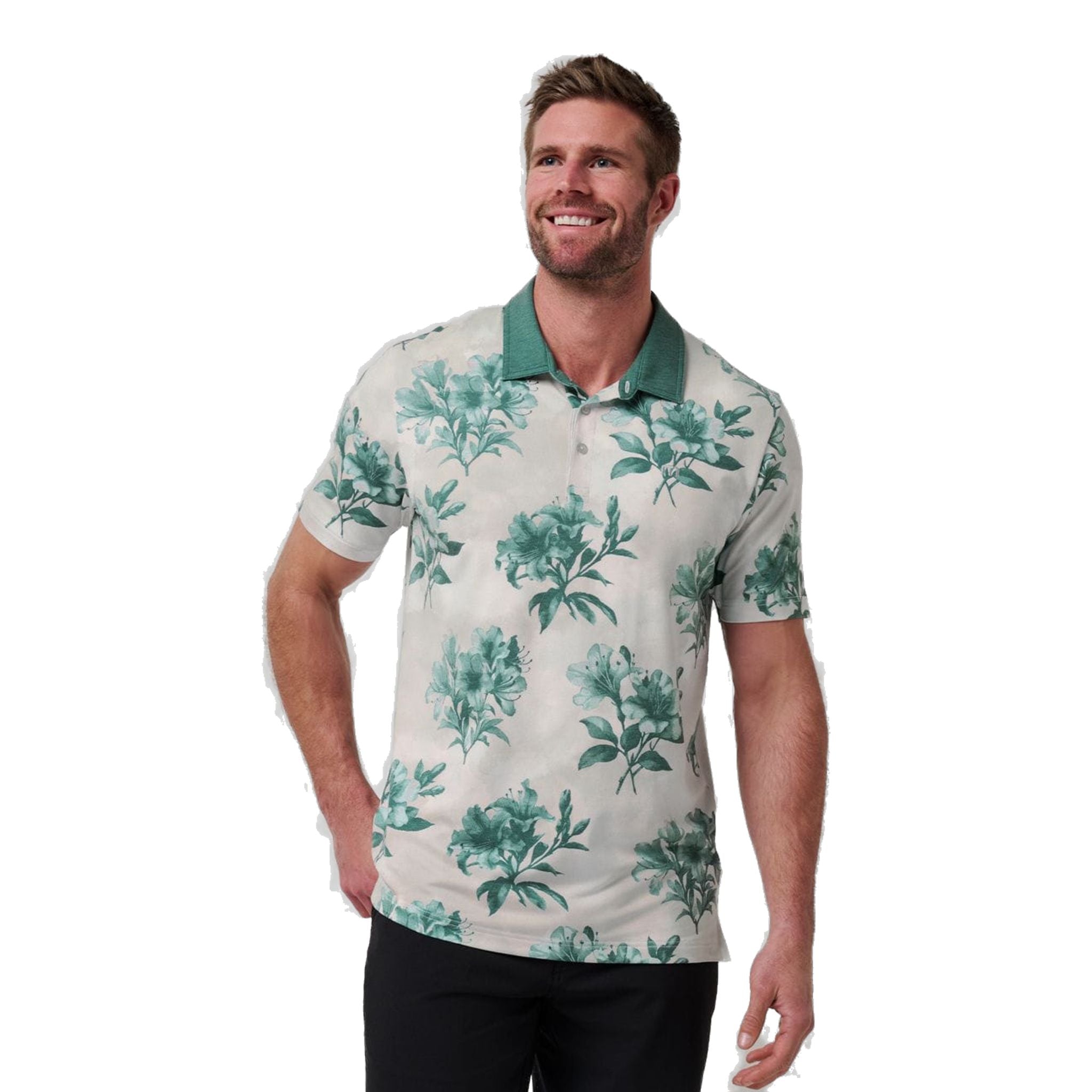 Travis Mathew Featherweight Magnol Polo pánské