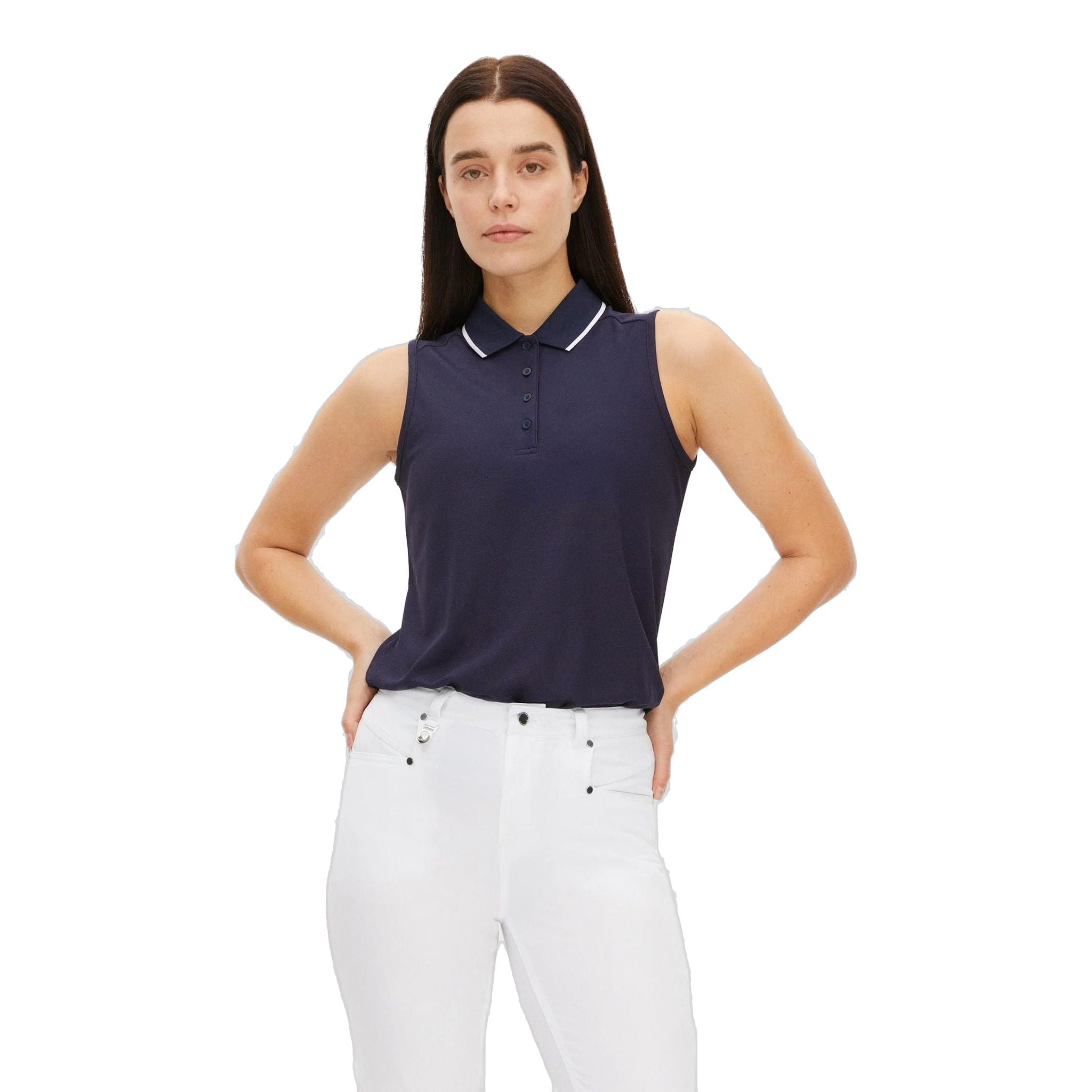 Röhnisch Miriam Sleeveless Poloshirt Damen
