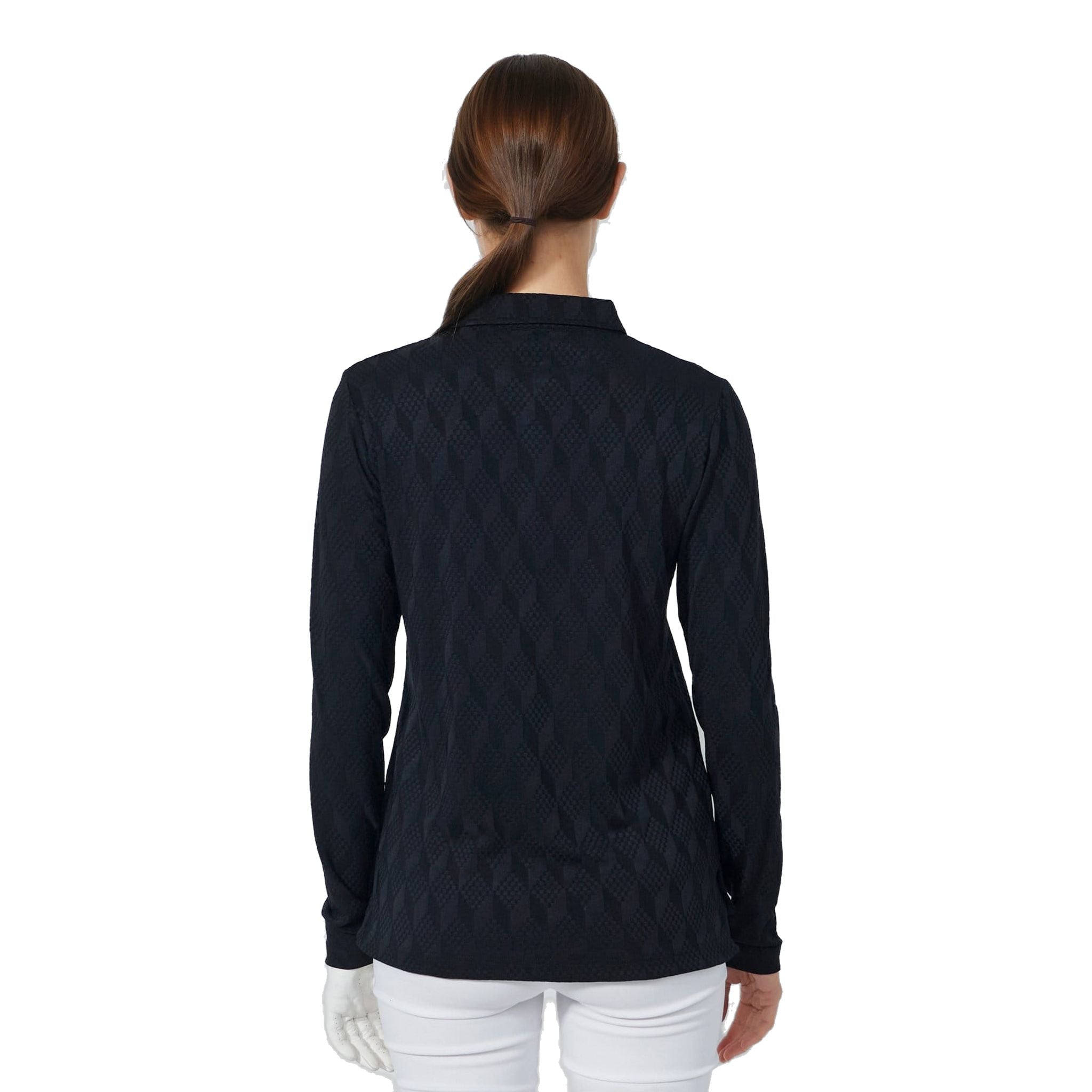 Daily Sports Graphic Jacquard Poloshirt Damen