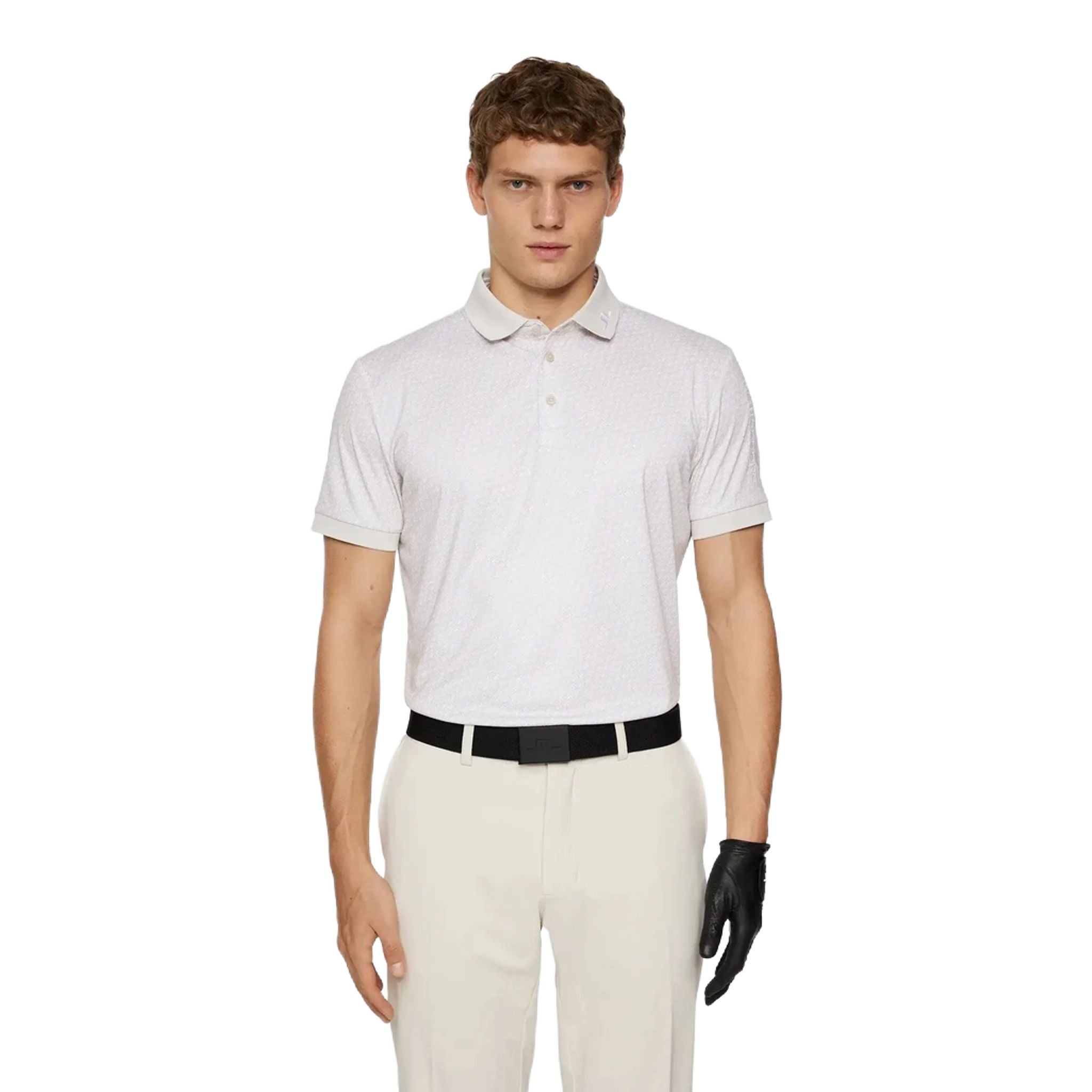 J. Lindeberg Tour Tech Print Polo Herren