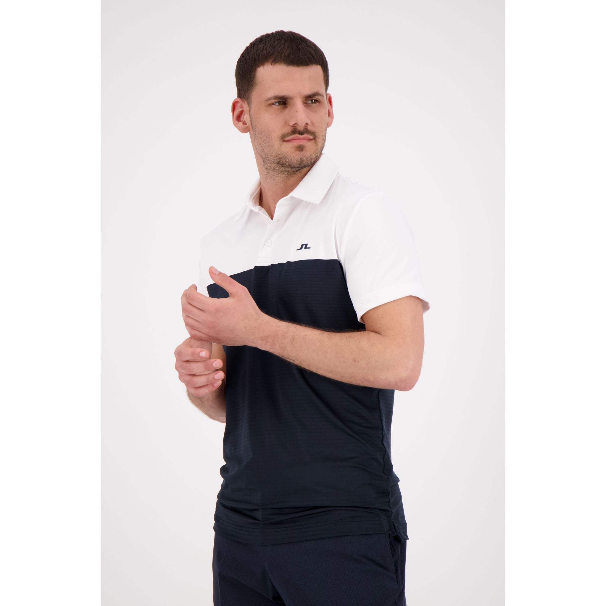 J. Lindeberg M Owen Slim Fit SS Polo JL Navy Herren