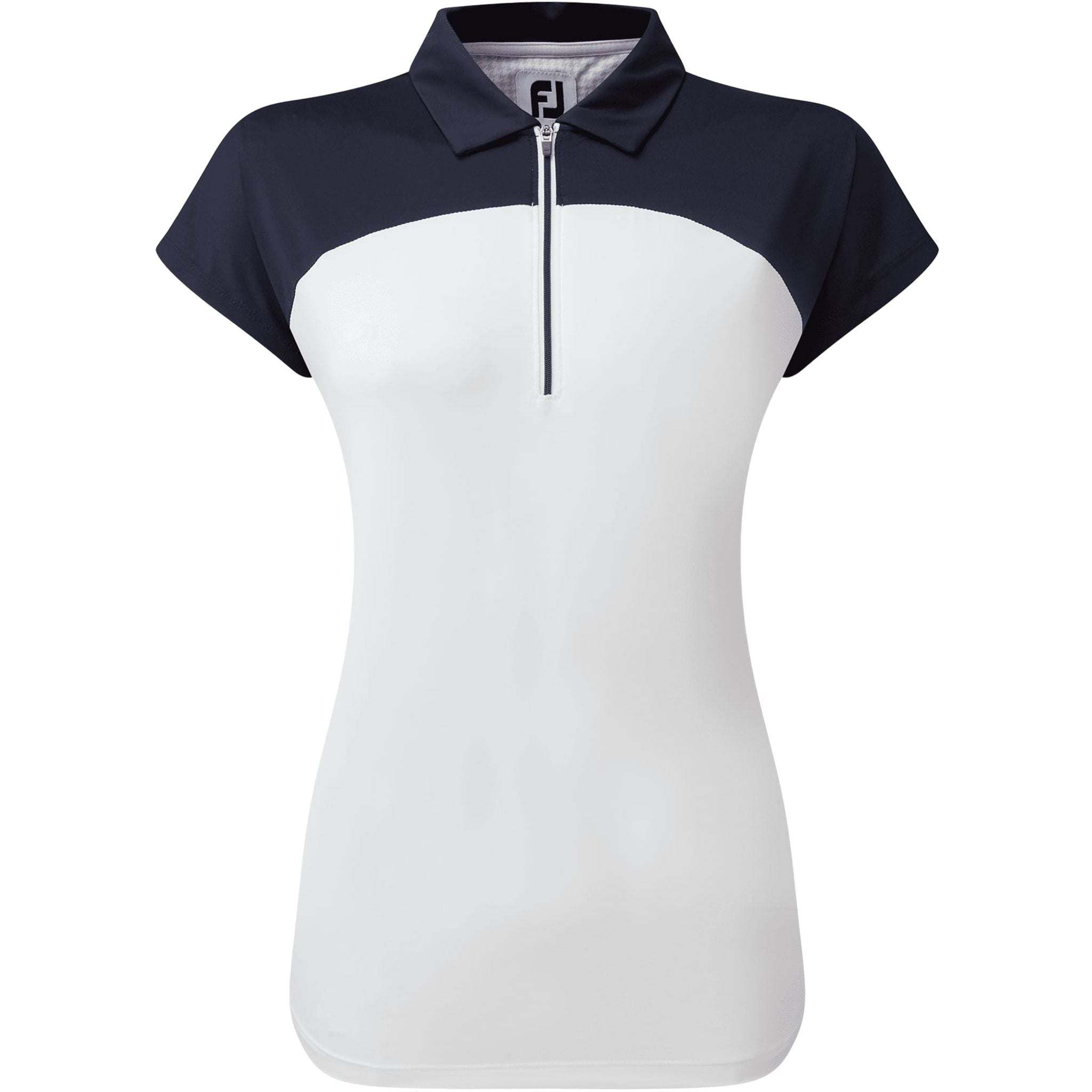 Footjoy Capsleeve Colour Block Poloshirt Damen
