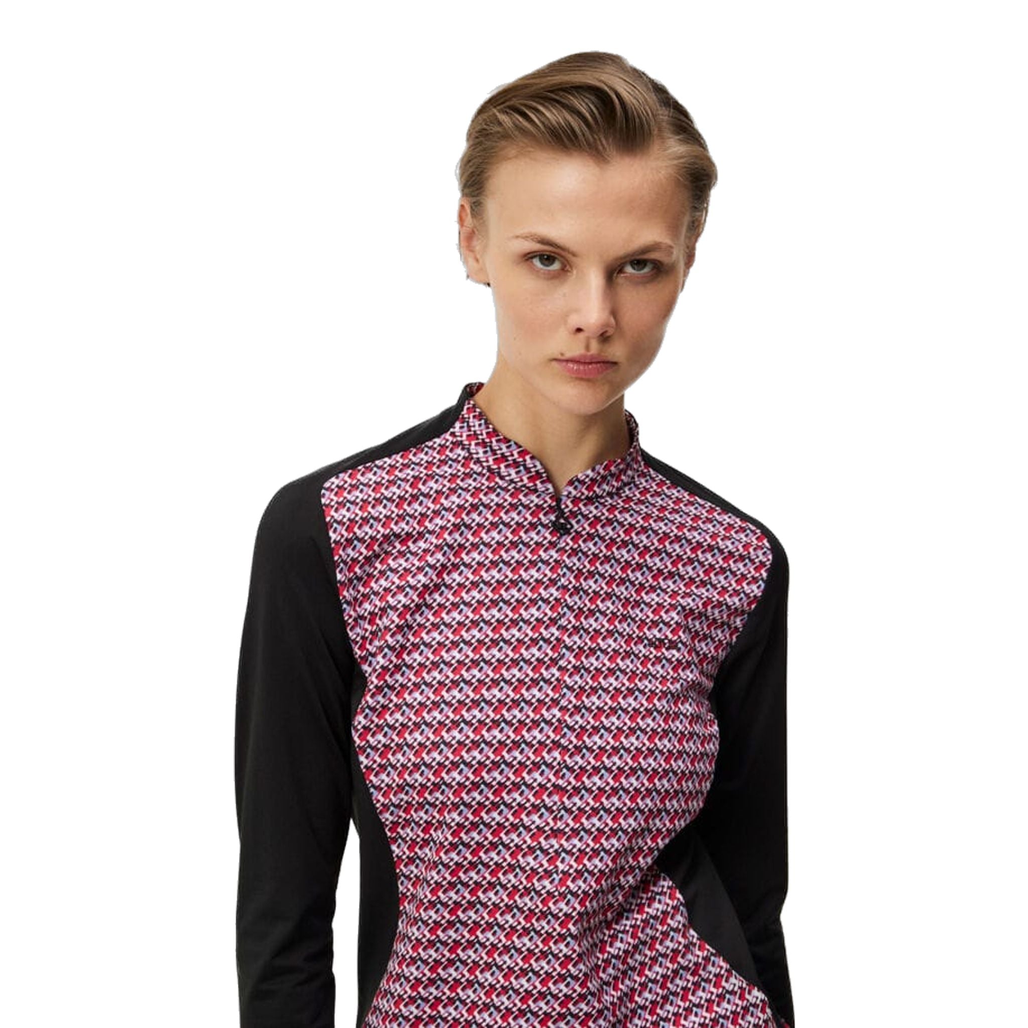 J. Lindeberg Marilyn Half Zip Mid Layer Damen