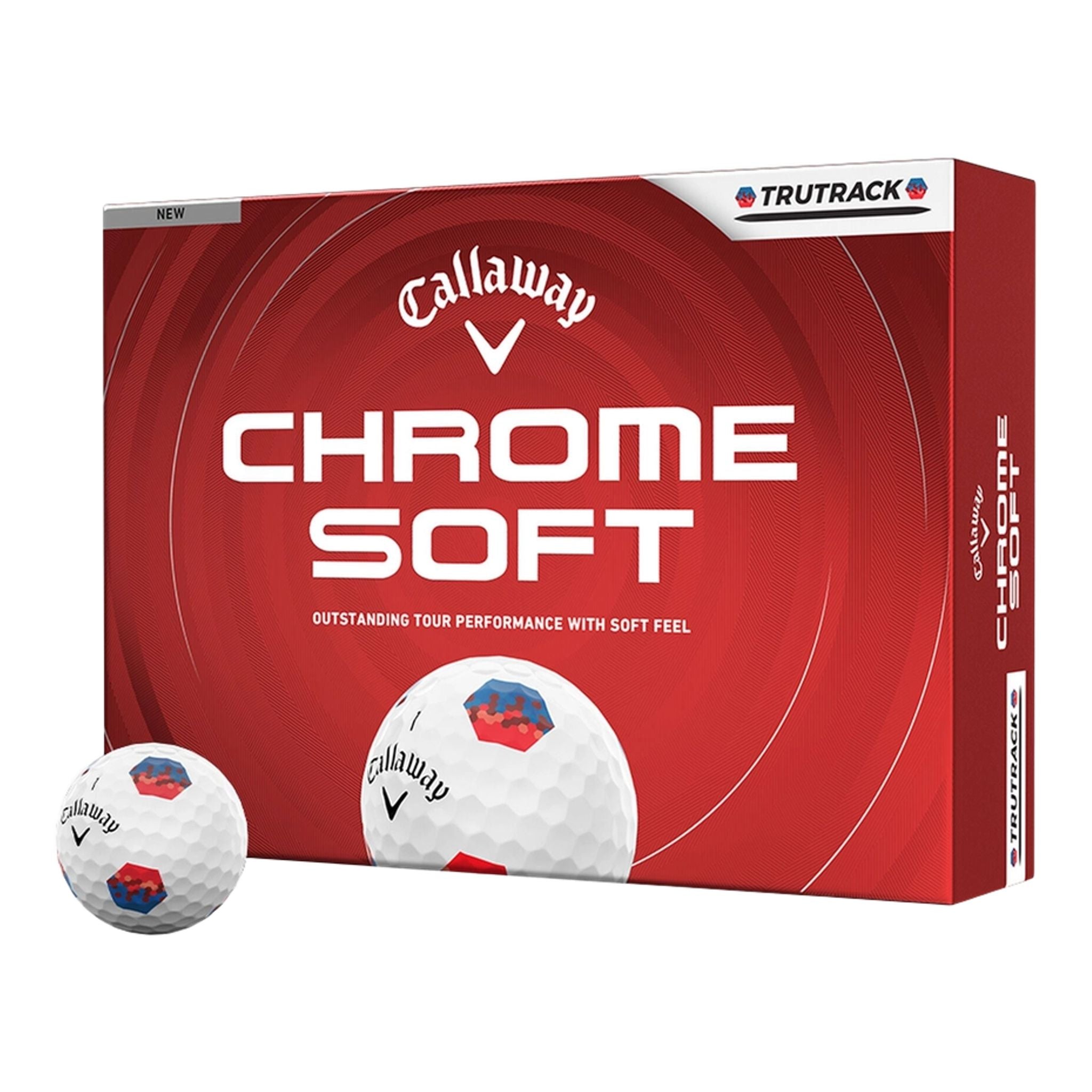 Golfové míčky Callaway Chrome Soft TruTrack 26
