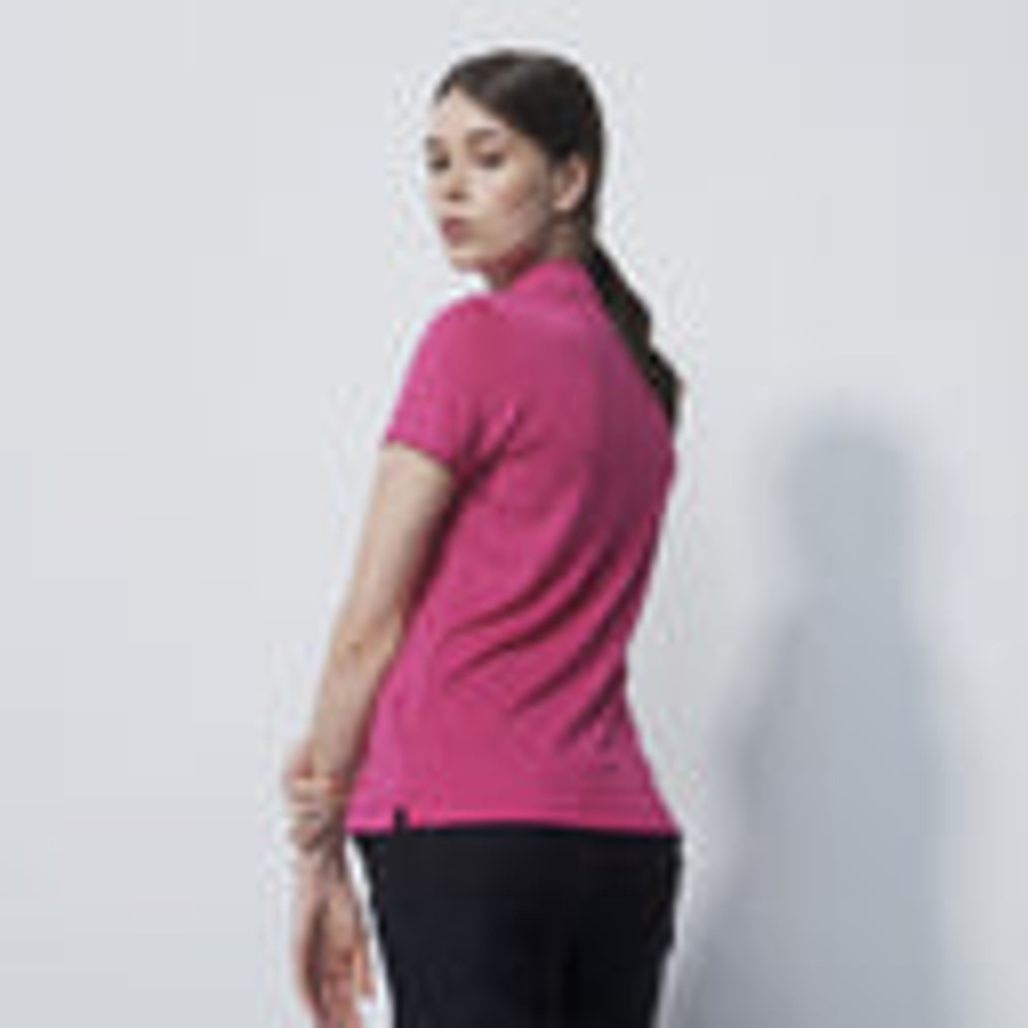 Daily Sports Daily Jess Ss Polo Shirt Pink Damen