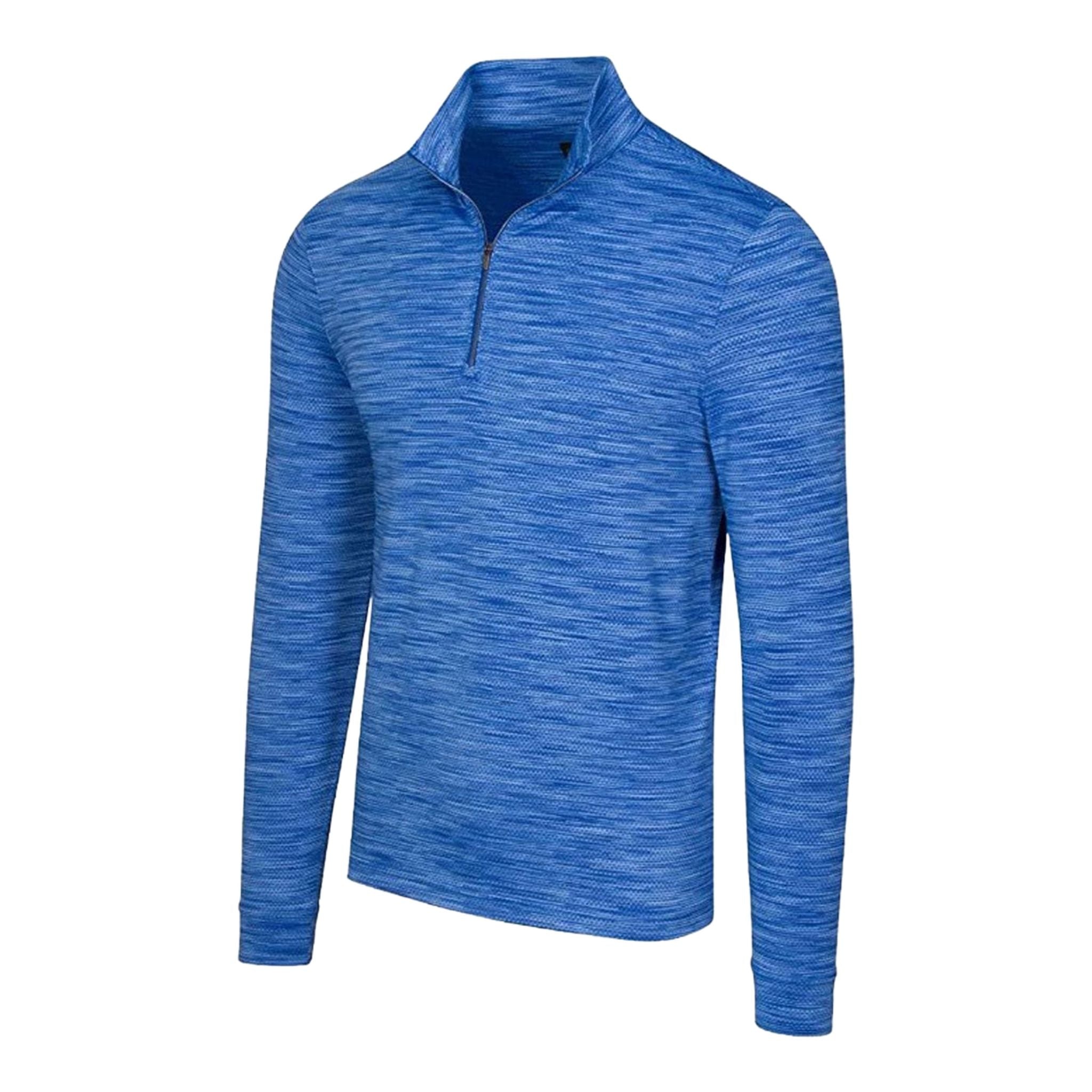 Greg Norman Heathered Mesh 1/4 Zip Sweater Herren
