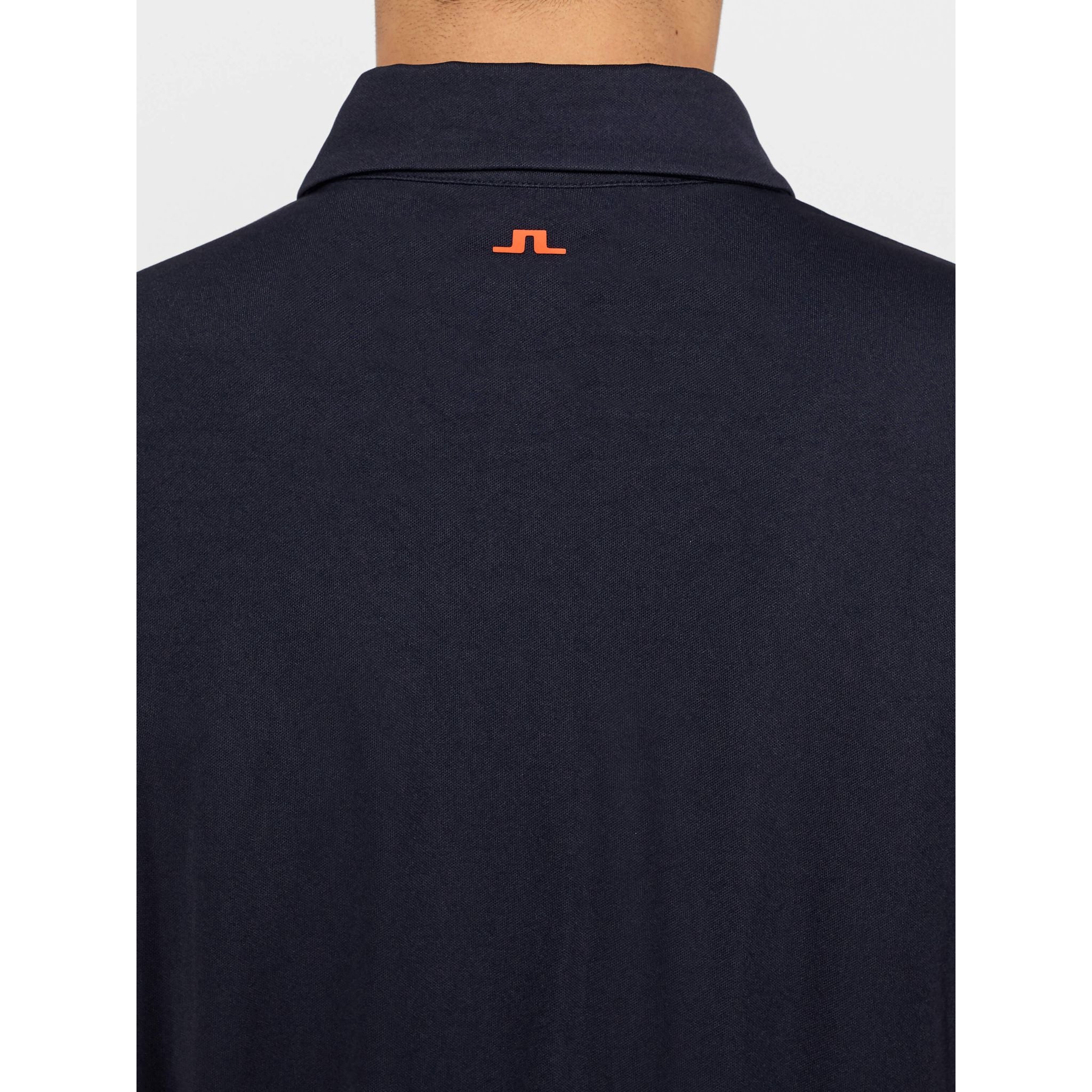 J. Lindeberg M Zeke Reg Fit-Lux Piquet Polo Navy Herren