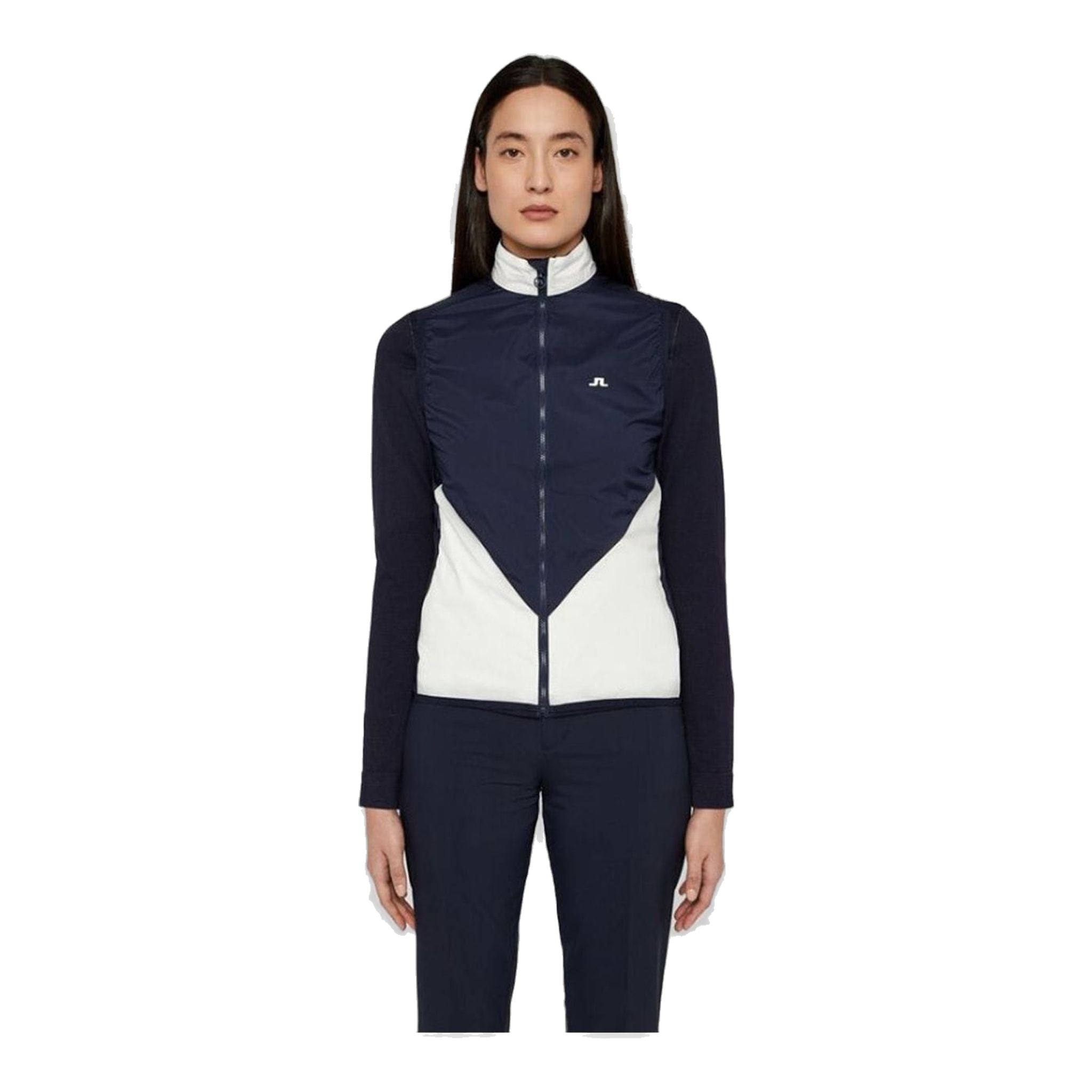 J. Lindeberg W Skye Stretch Wind Pro Vest Jl Navy Damen