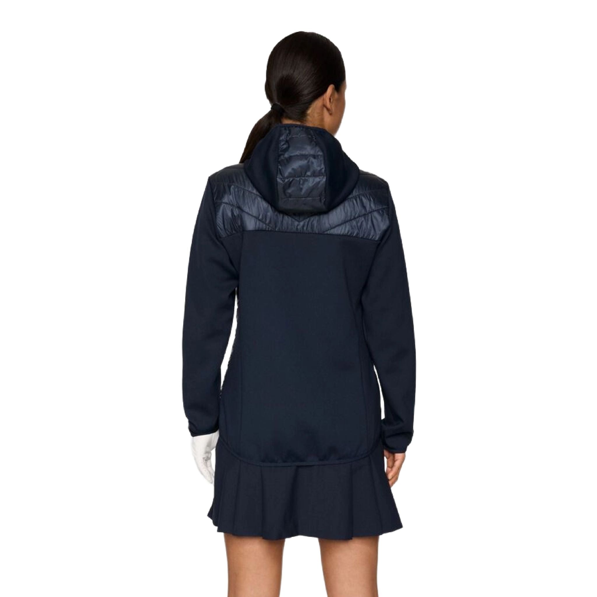 J. Lindeberg Madde Quilt Hybrid Kapuzenjacke Damen