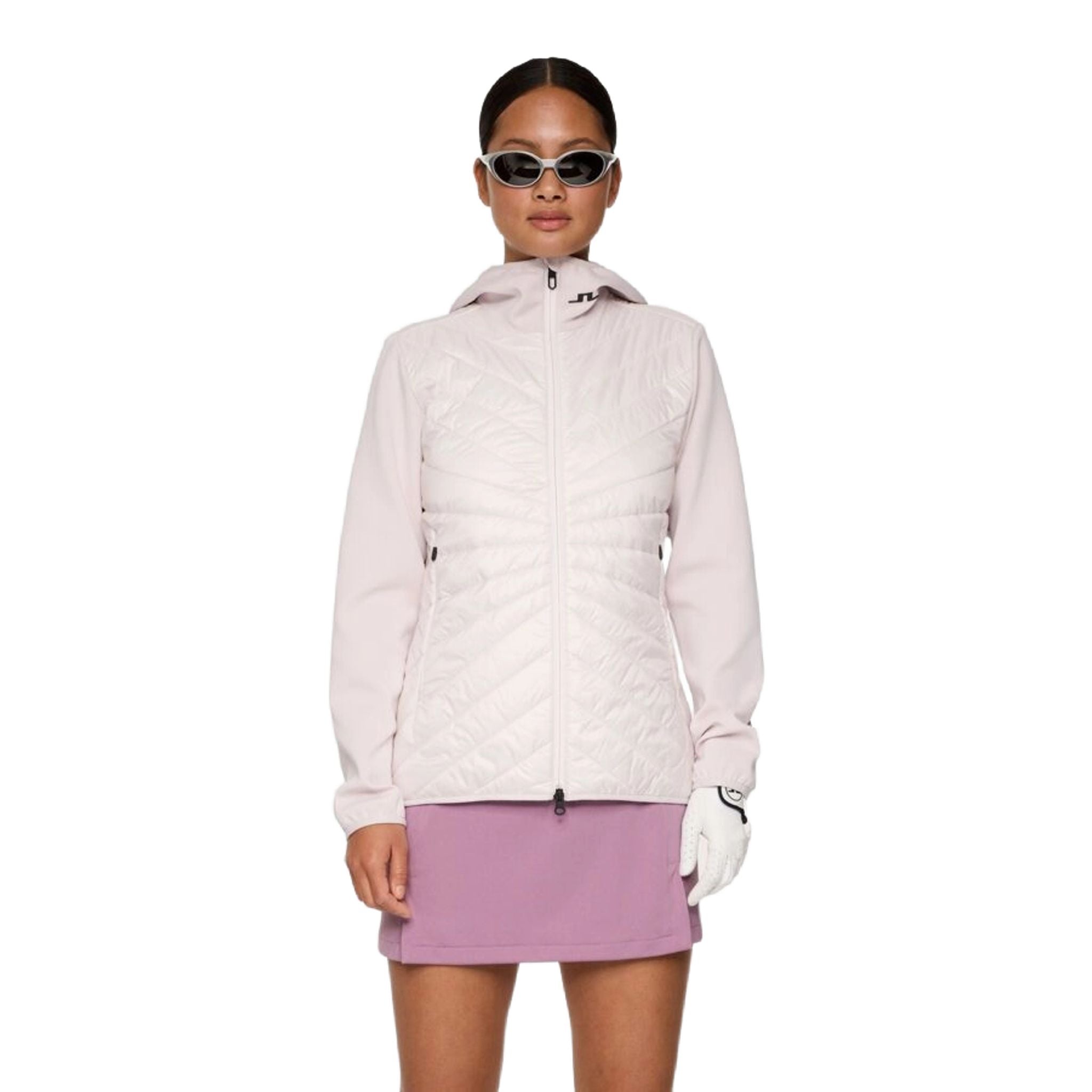 J. Lindeberg Madde Quilt Hybrid Kapuzenjacke Damen