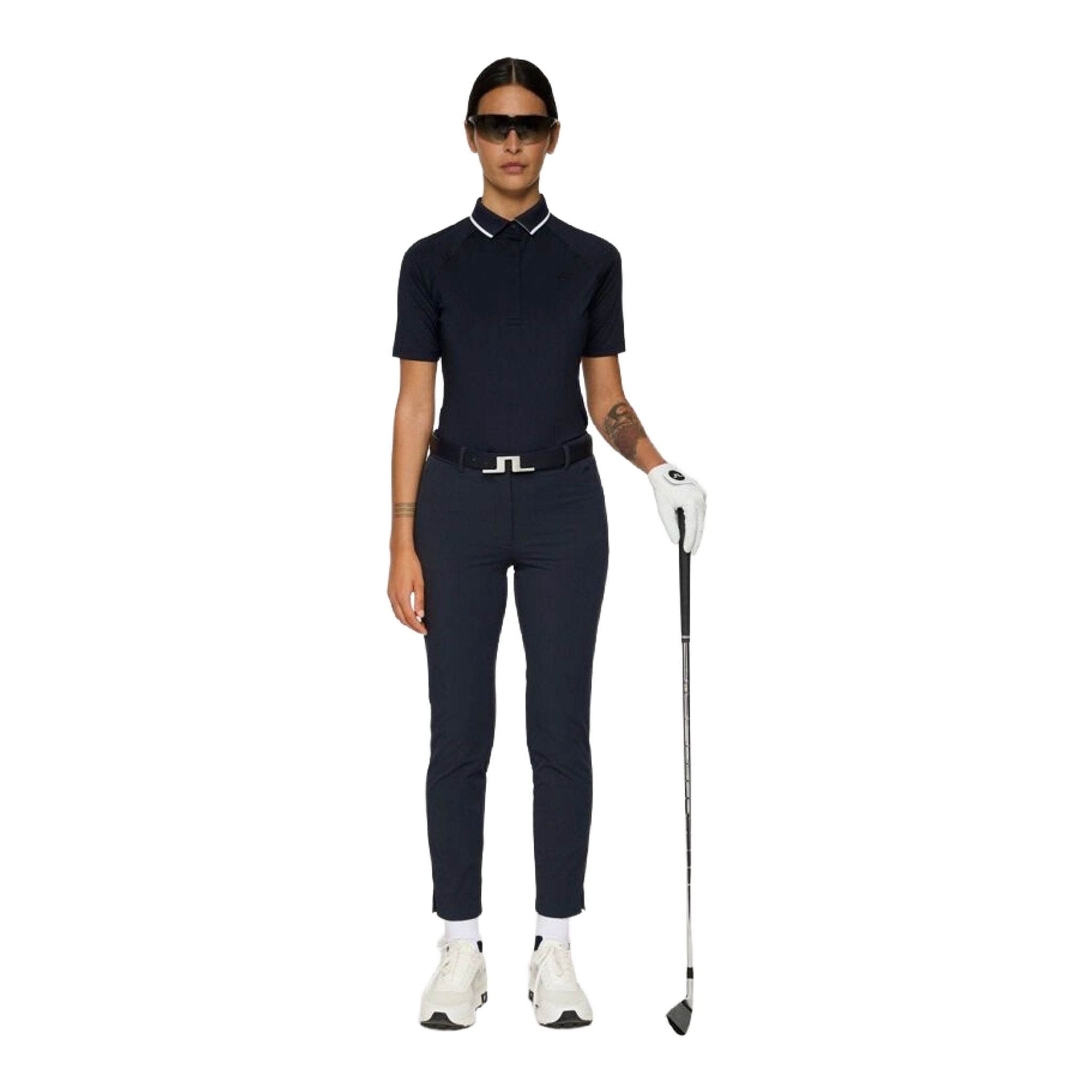 J. Lindeberg Lei Fleece Twill Kalhoty Dámské