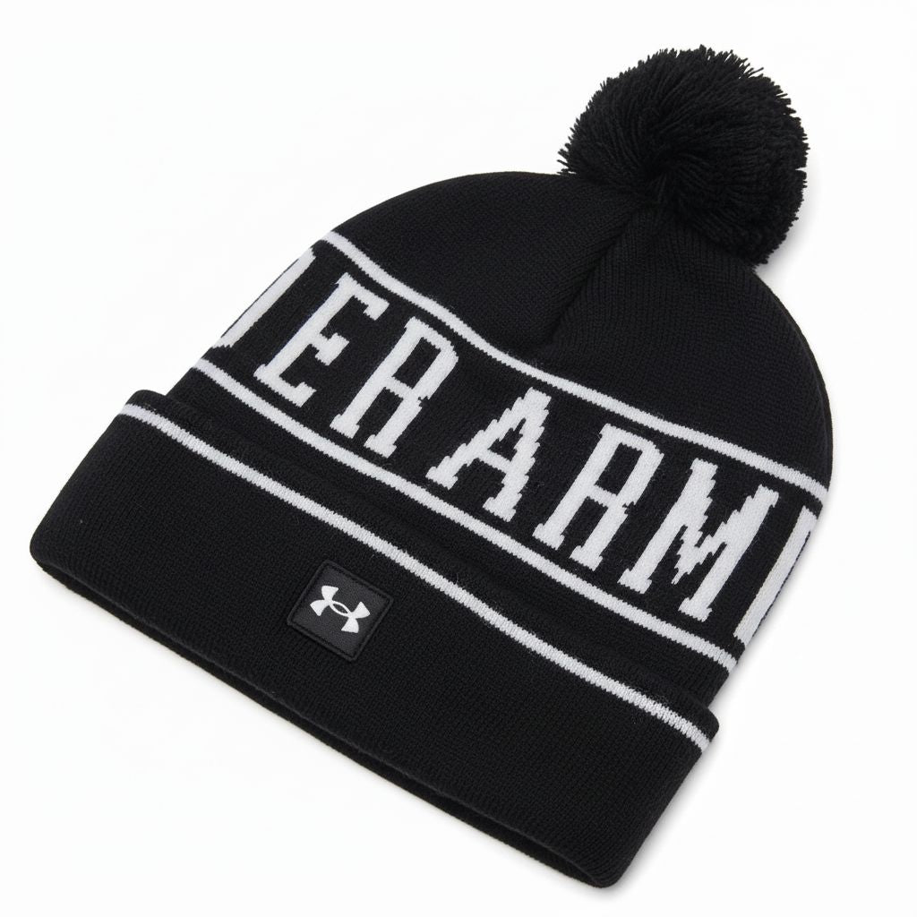 Zimní čepice Under Armour Halftime Ripped Pom