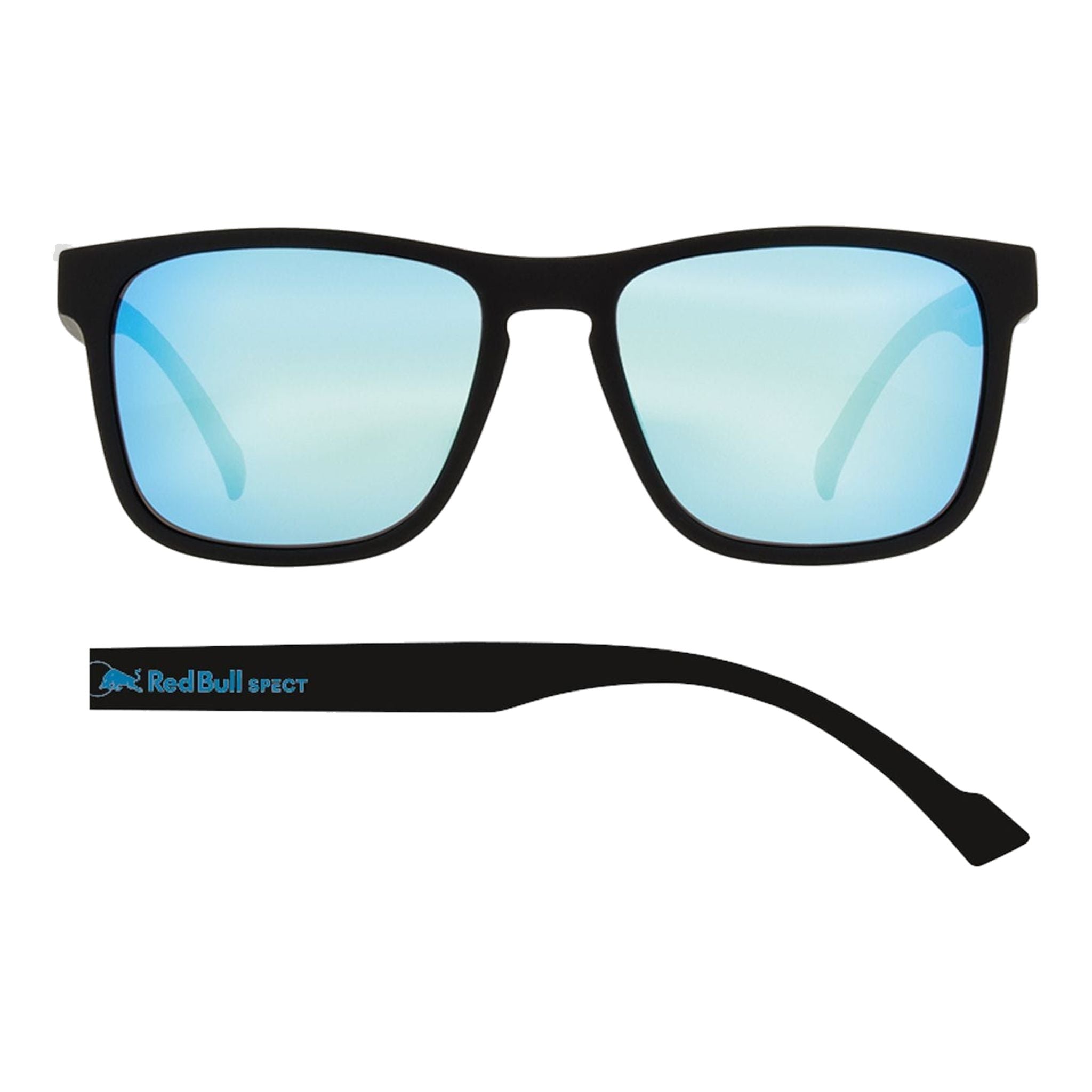 RedBull Spect Eyewear LEAP Schwarz/Smoke Ice Blue Mirror