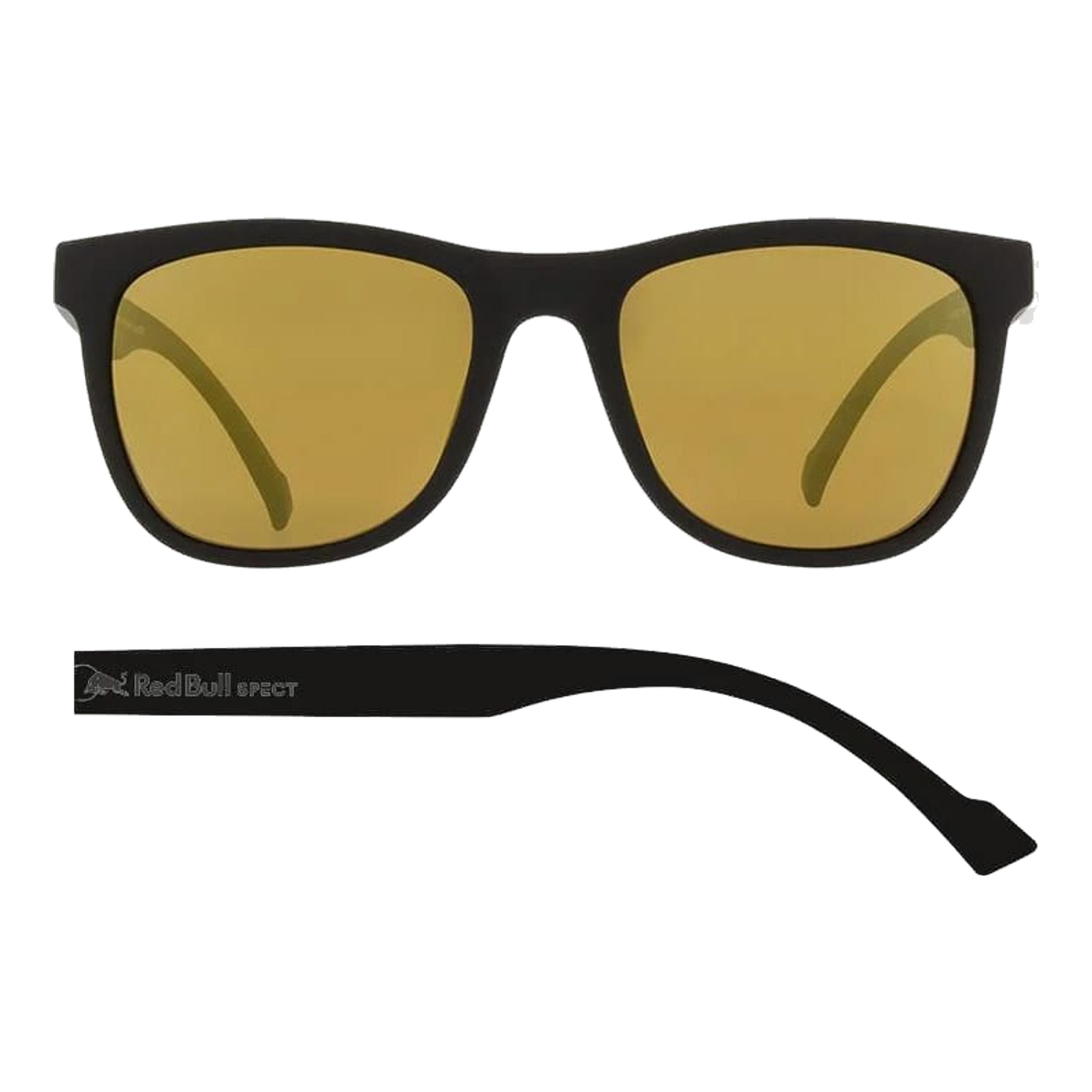 RedBull Spect Eyewear Lake Black/Brown Gold Mirror