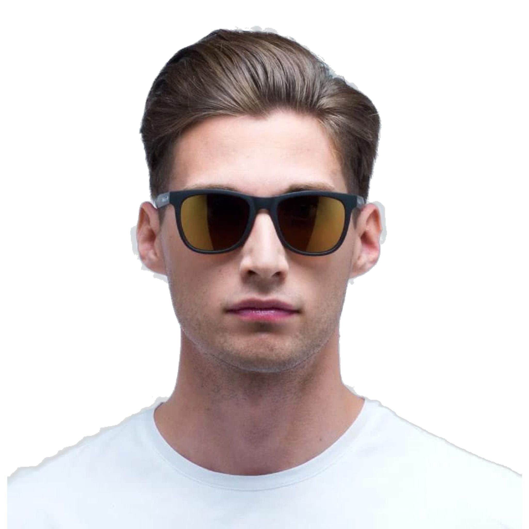 RedBull Spect Eyewear Lake Black/Brown Gold Mirror