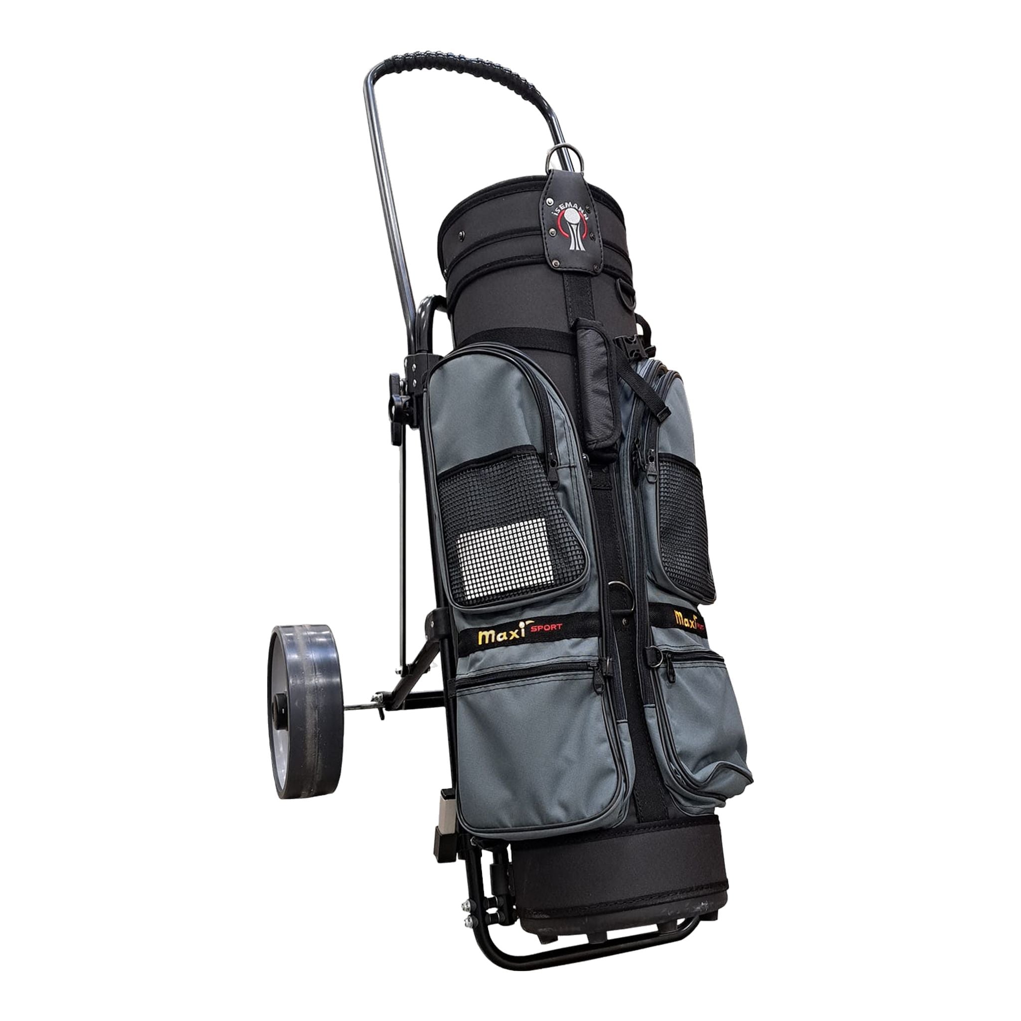 Compact Golf Maxi Sport Golfbag mit Trolleyrädern