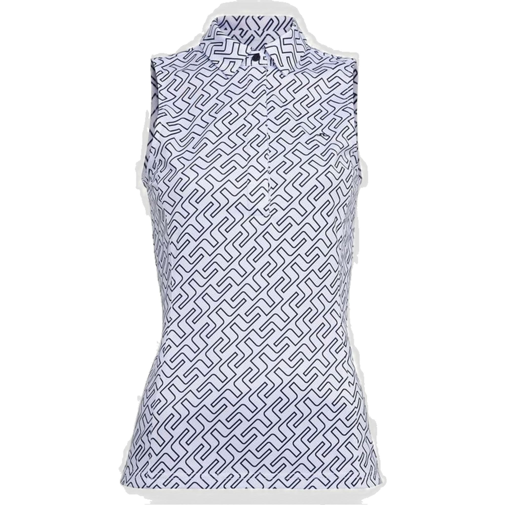 J. Lindeberg Dena Print Sleeveless Golf Top Damen