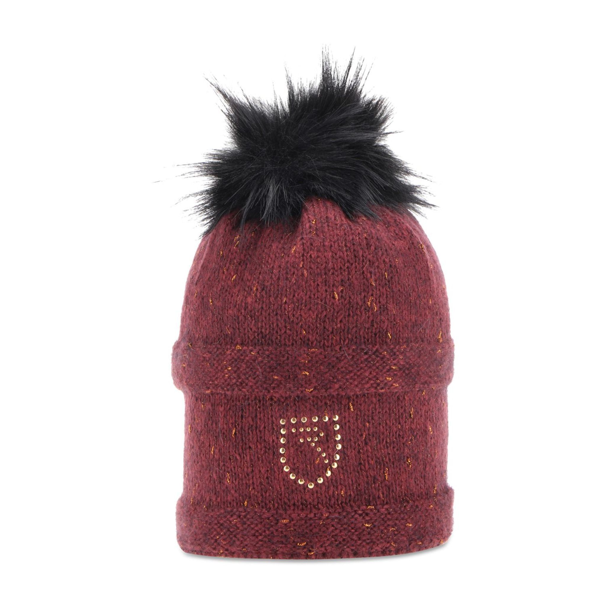 Chervo W Wollow Haube Beere One Size Damen