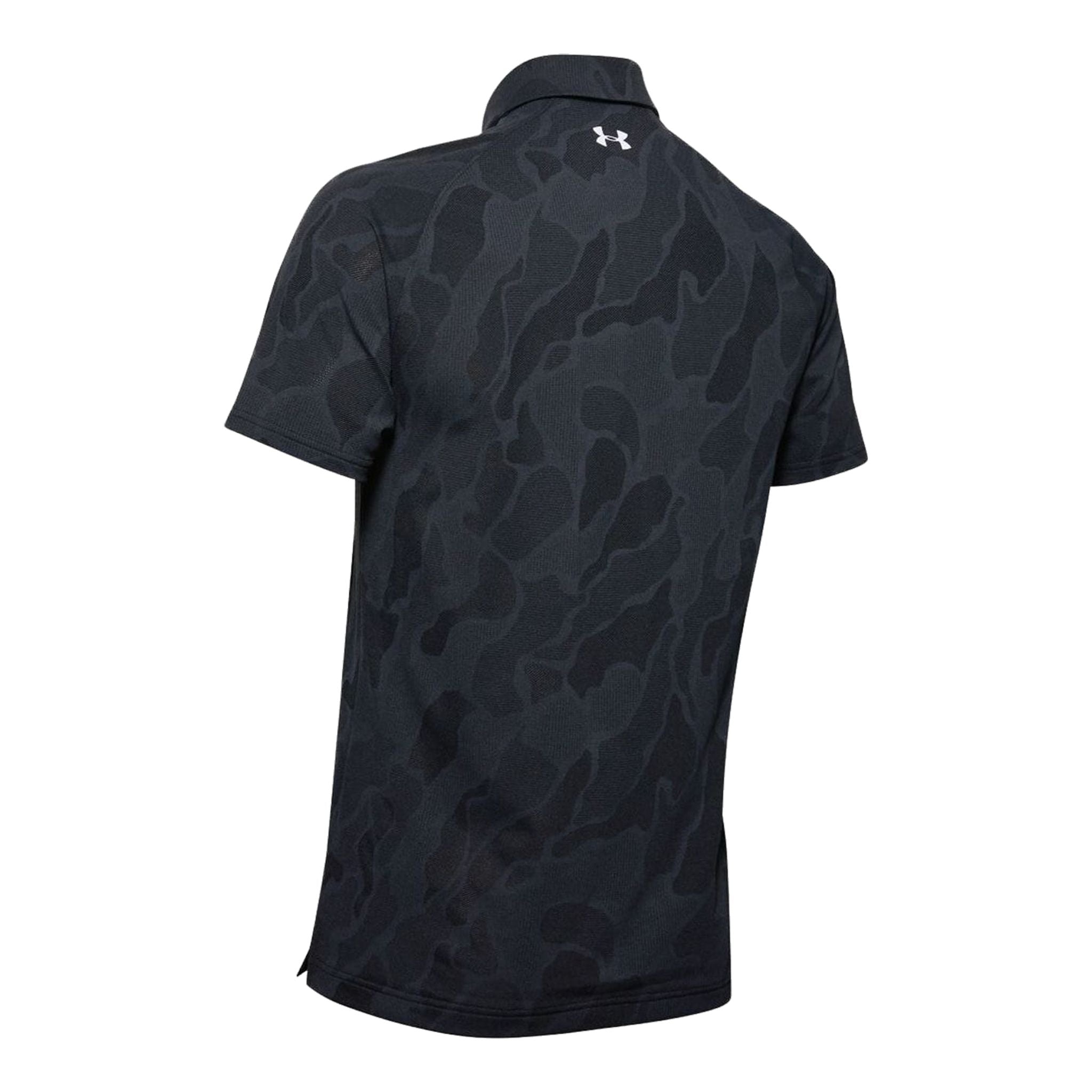 Under Armour Vanish Jacquard Polo Black/Grey Herren