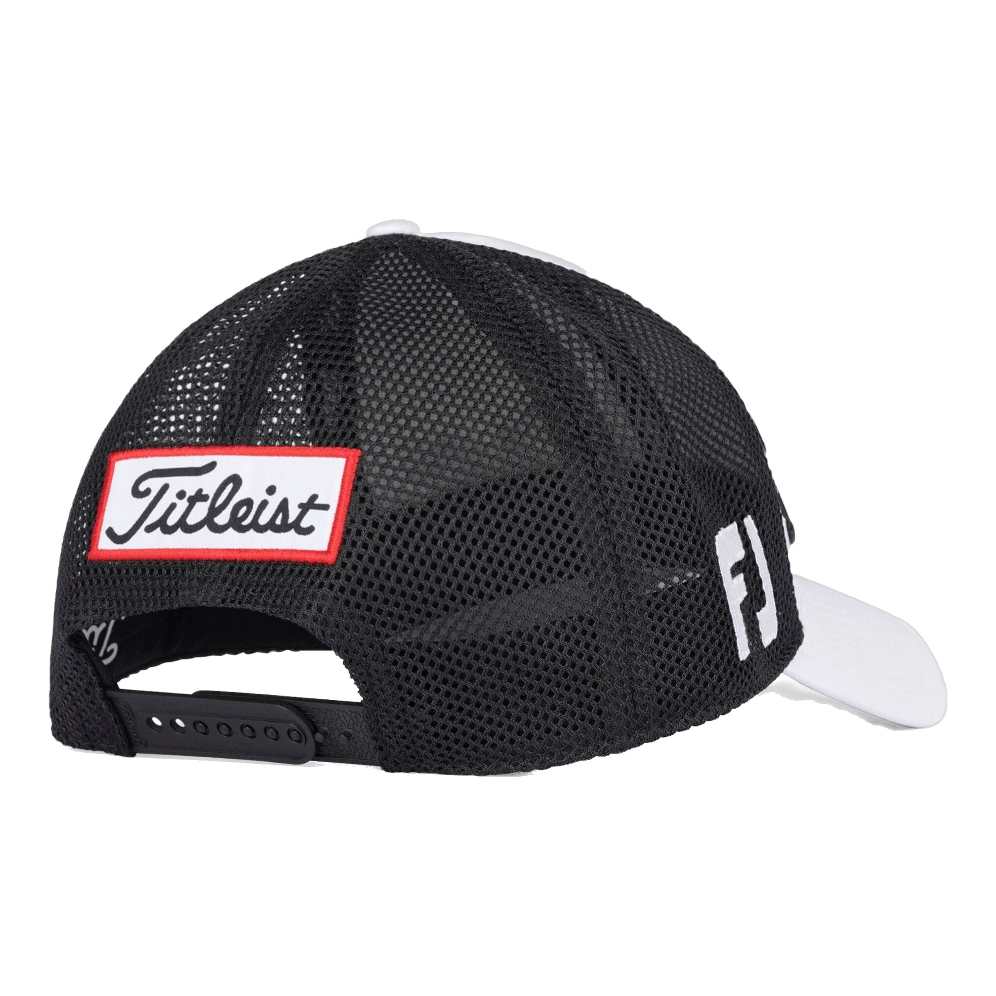 Titleist Tour Performance Mesh Golfkappe Weiß/Schwarz Herre Herren