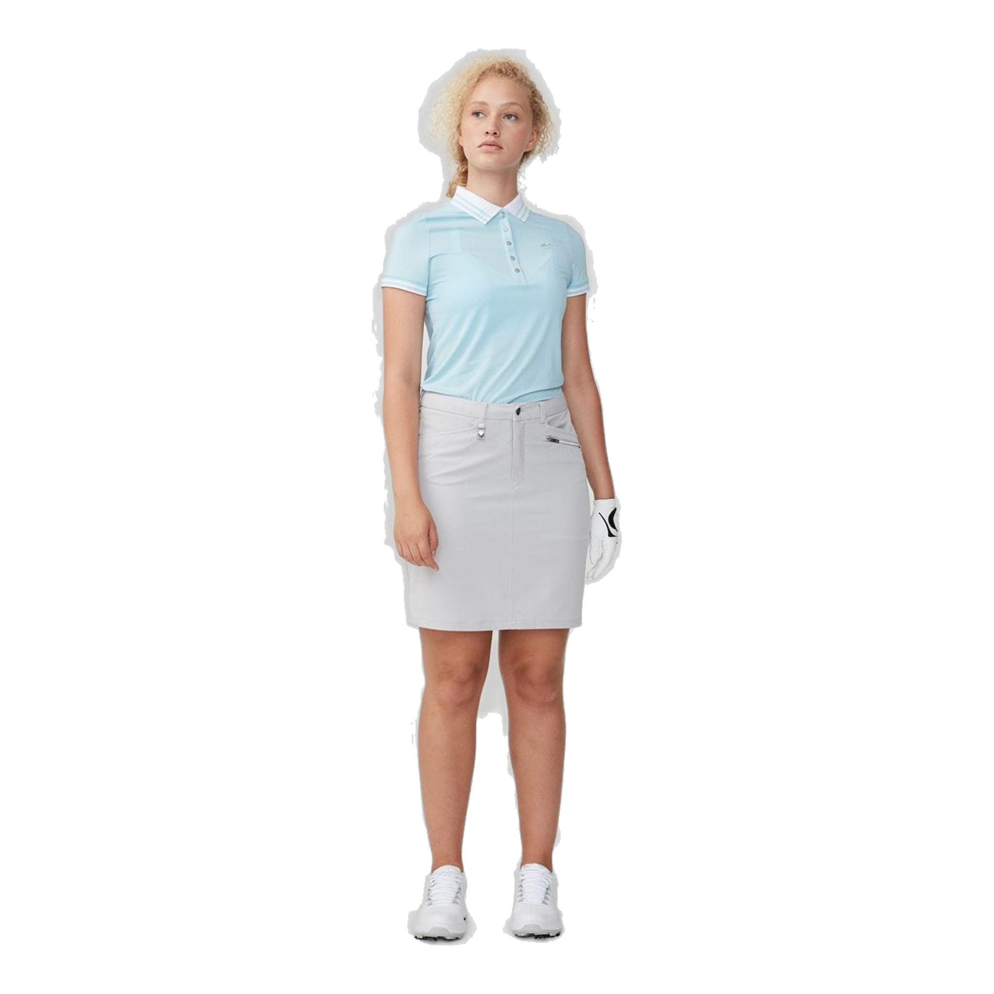 Röhnisch Skort Comfort Stretch Silber Gray Damen