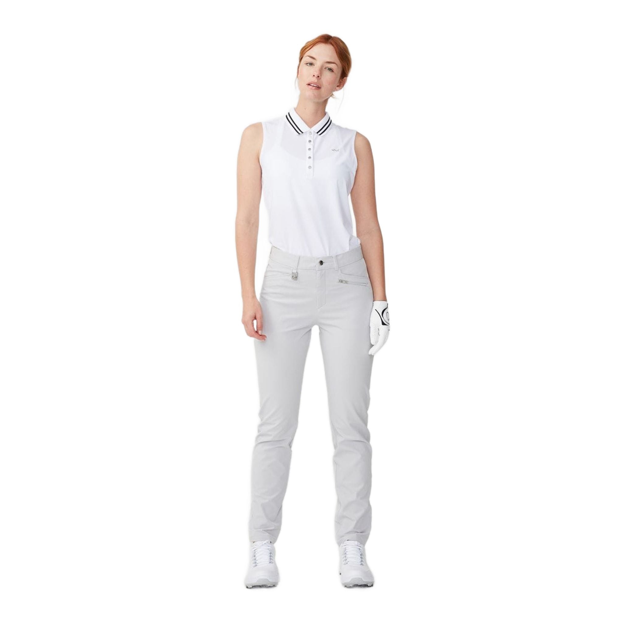 Röhnisch Hose Comfort Stretch Silber Gray Damen