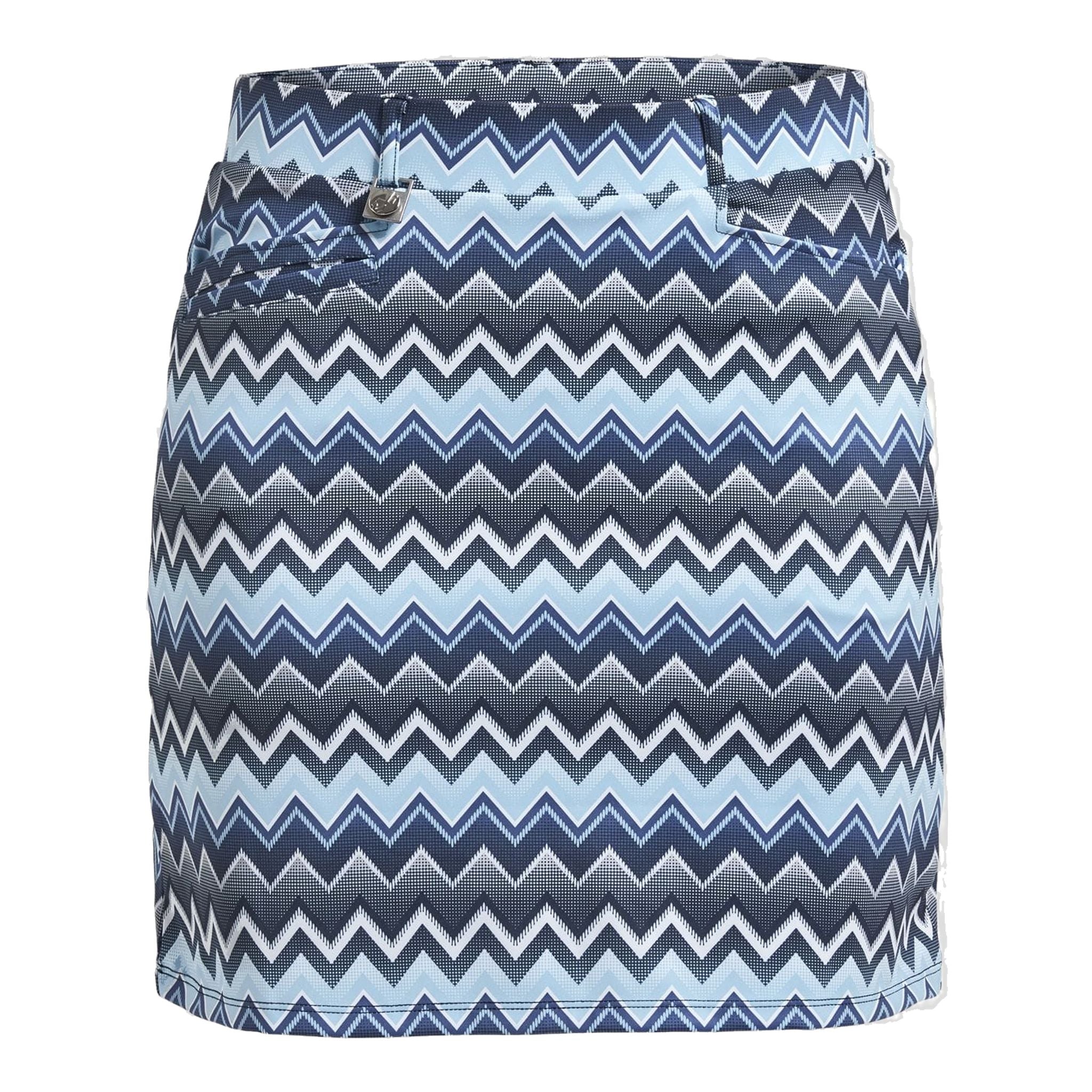 Röhnisch Move Skort Zigzag Blue Damen