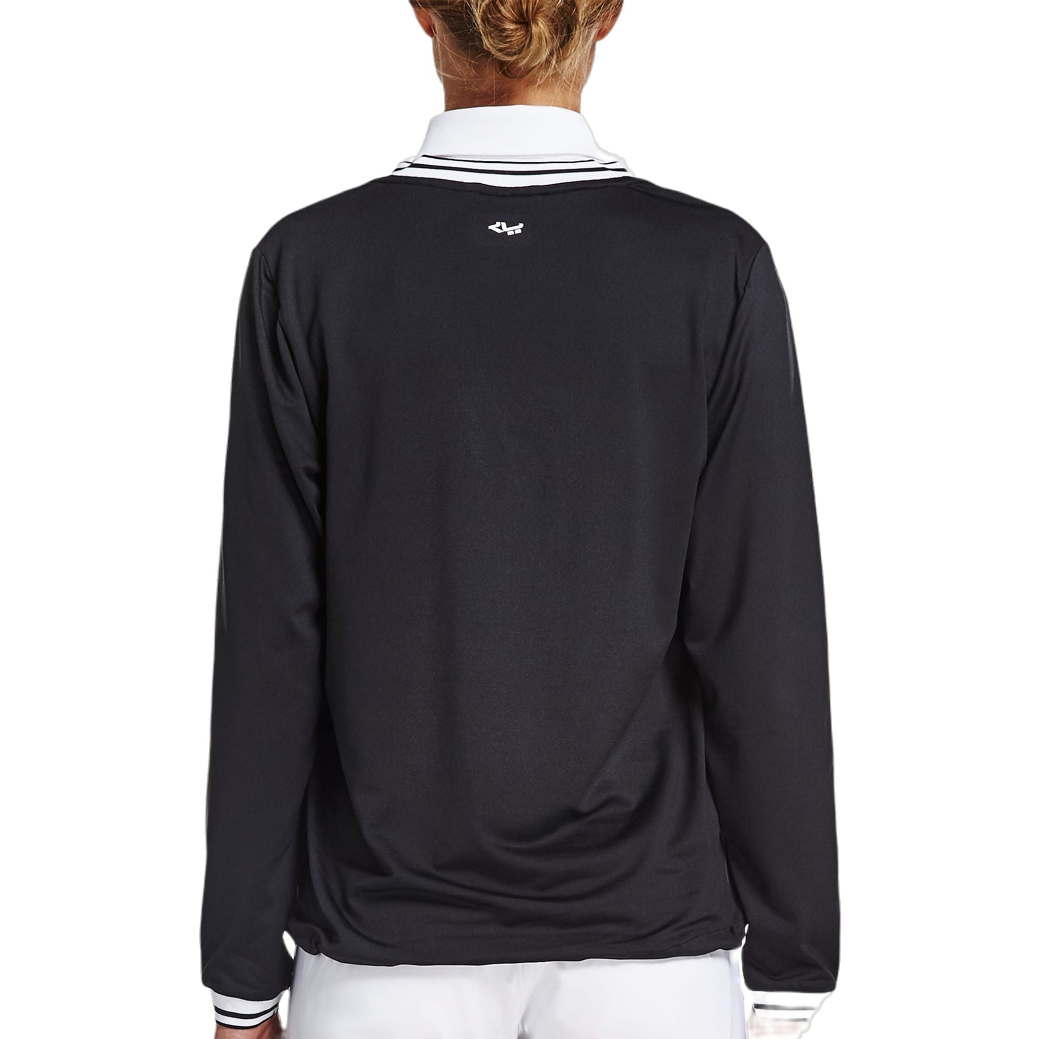 Röhnisch Pullover Swing Schwarz Massai Flower Damen