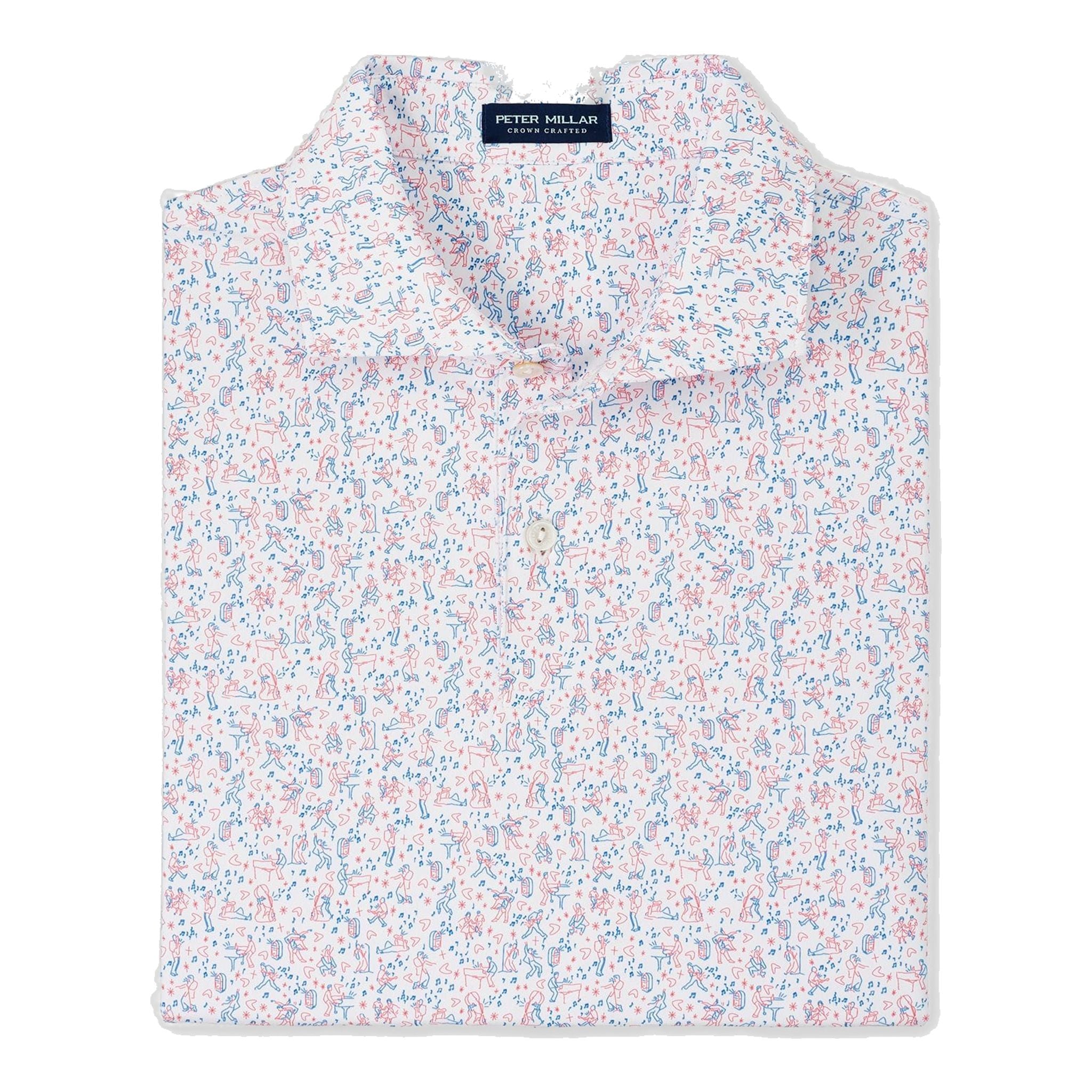 Peter Millar East Coast Swing Performance Jersey Polo Herren Wh Herren