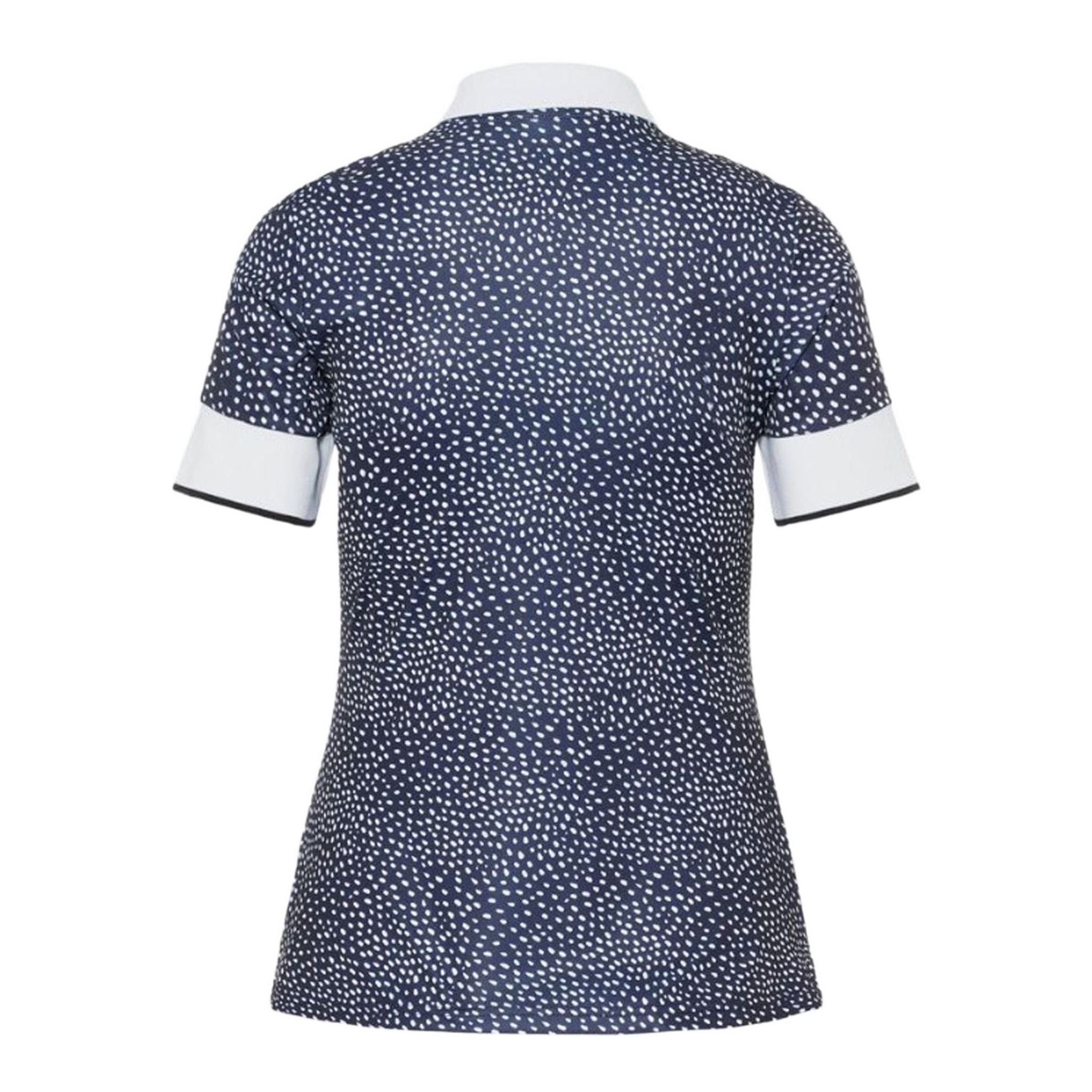 J. Lindeberg W Lexie-TX Coolmax Polo White Dot Damen