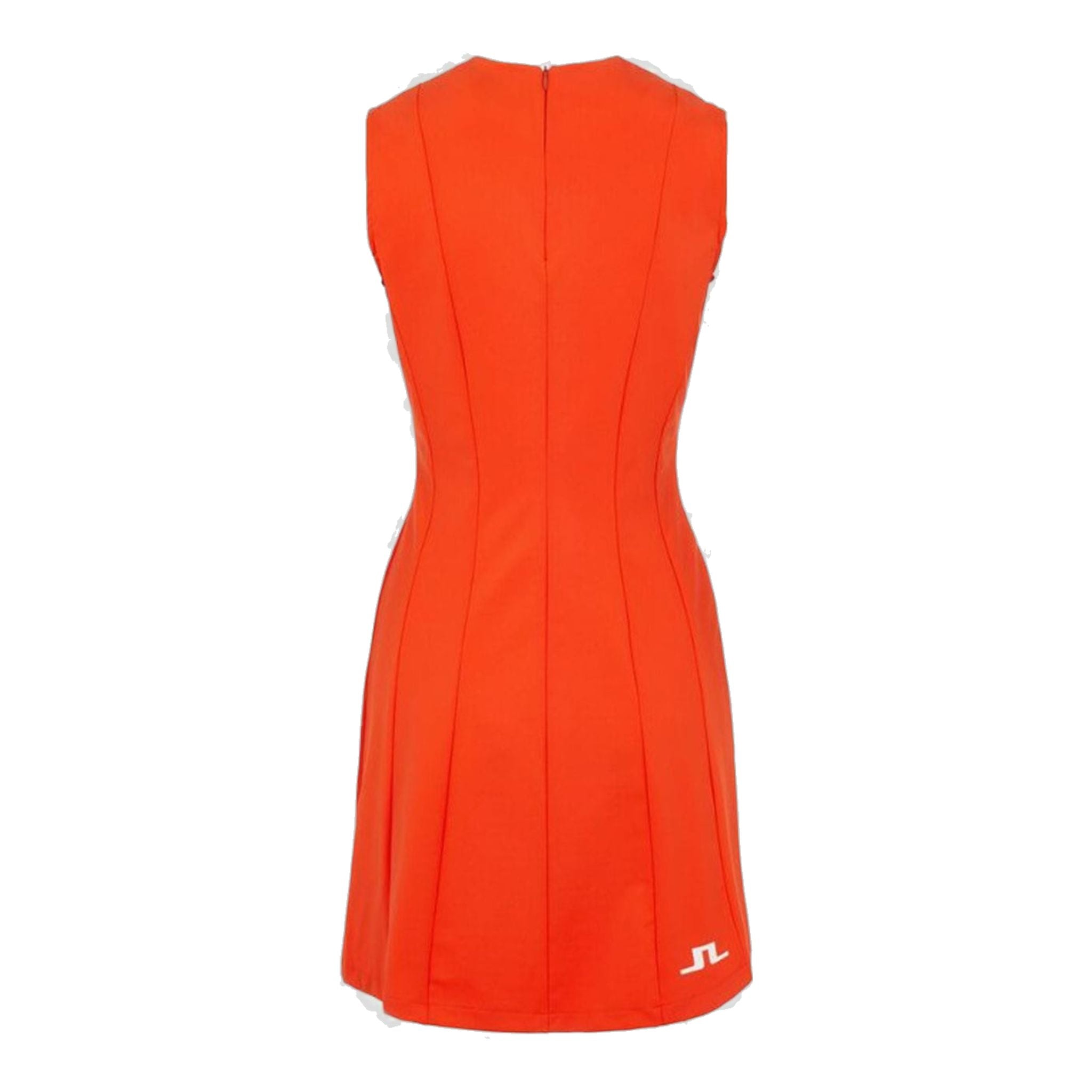 J. Lindeberg W Jasmin Lux Sculpt Kleid Tomato Red Damen