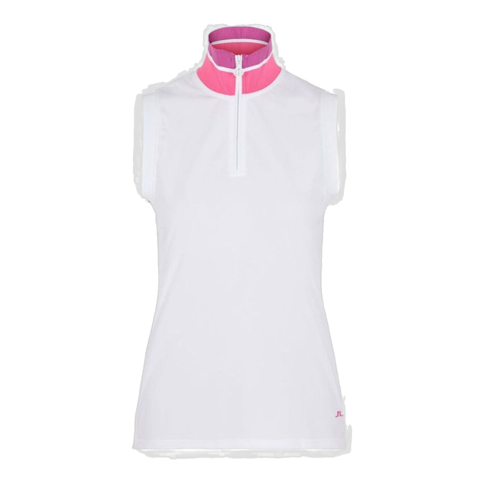 J. Lindeberg W Audrey TX-Jersey SS Polo White Damen