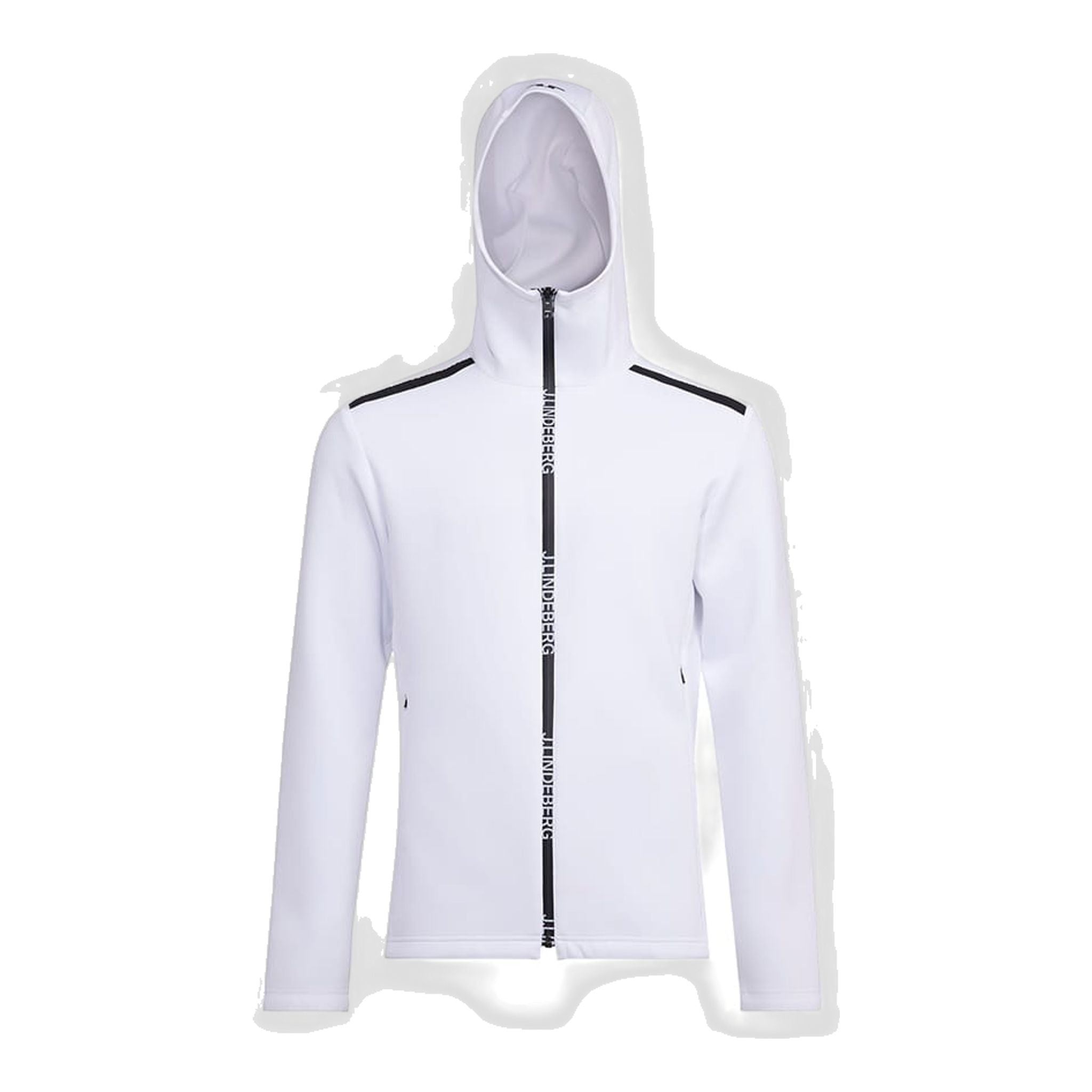 J. Lindeberg M Oleg Golf Hood White Herren