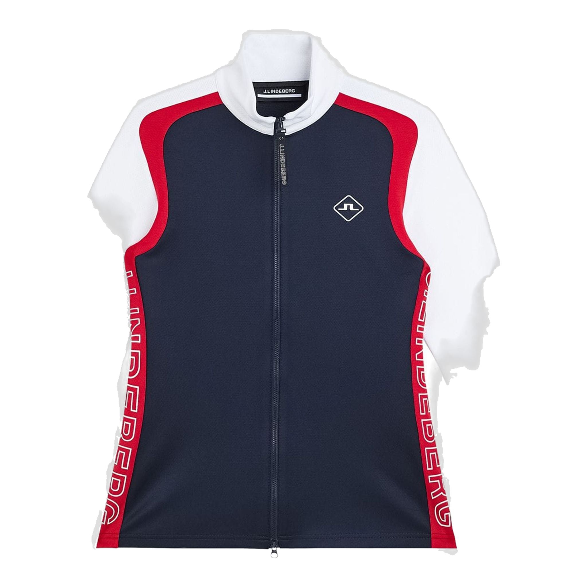 J. Lindeberg Solar Full Zip Mid Layer JL Navy Damen Damen