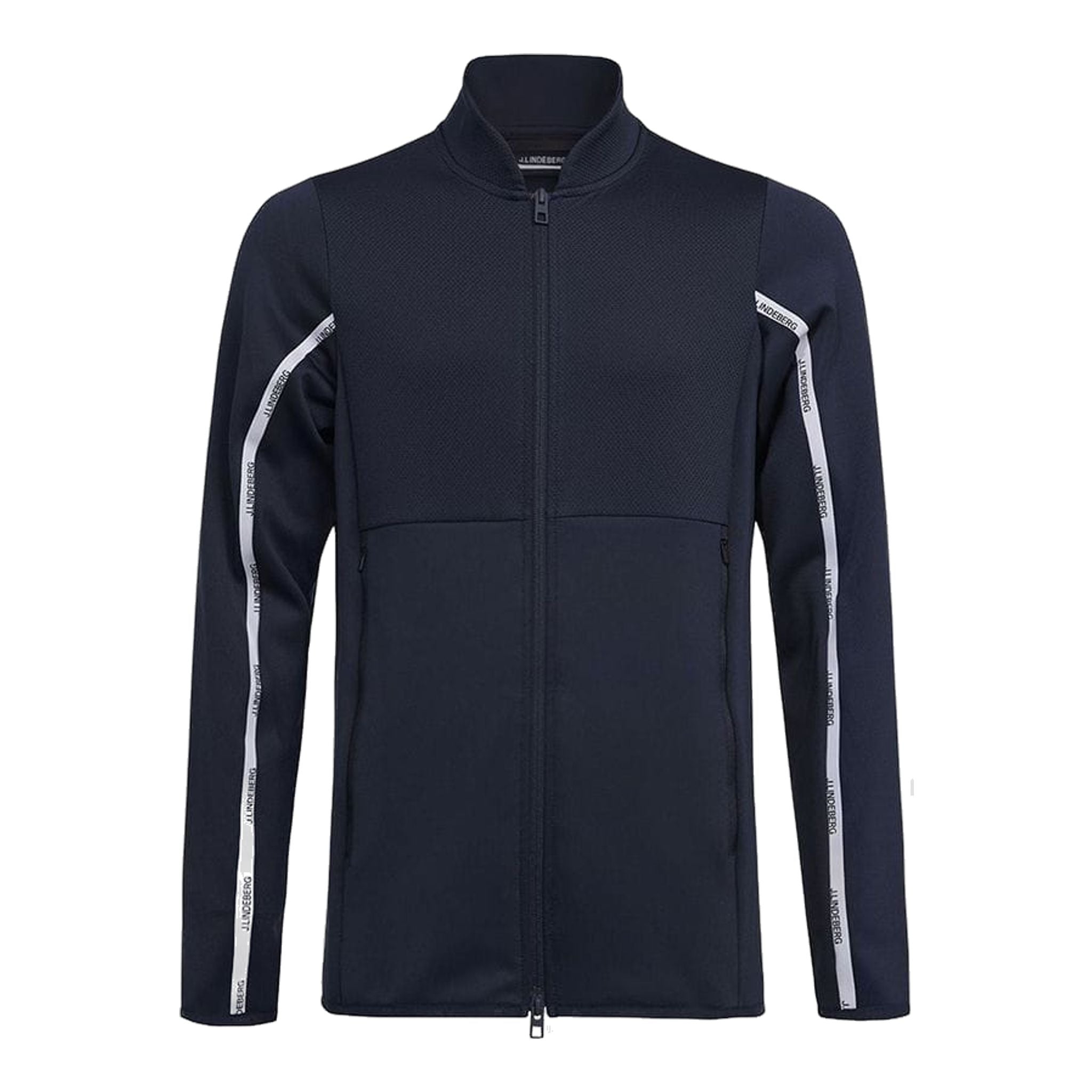 J. Lindeberg M Char Golf Mid Layer JL Navy Herren