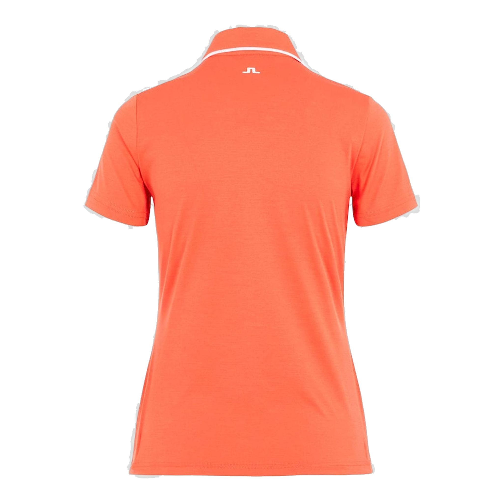 J. Lindeberg W Flor-Ultra Light Jersey Polo Tomato Red Damen