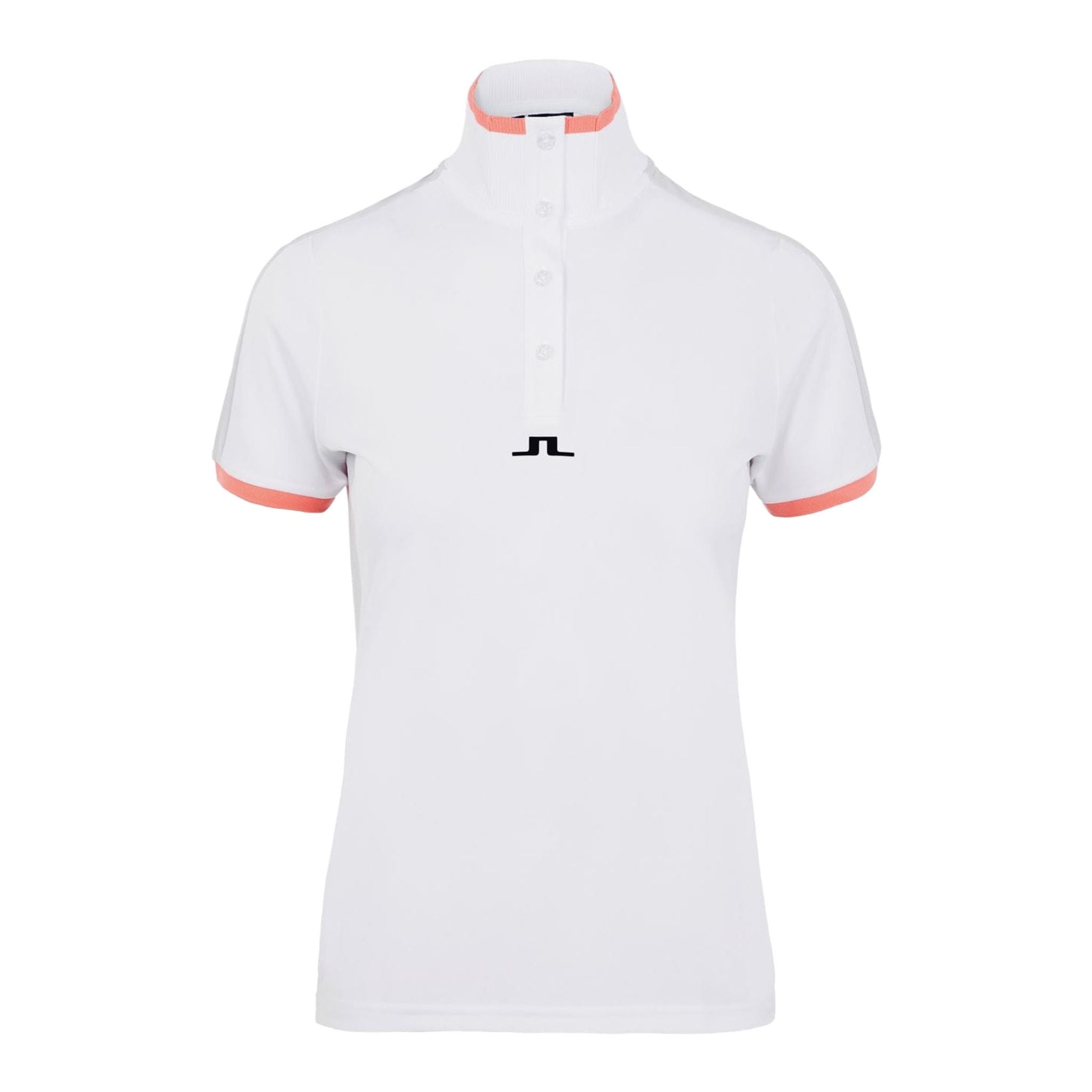 J. Lindeberg W Minna SS Polo White Damen