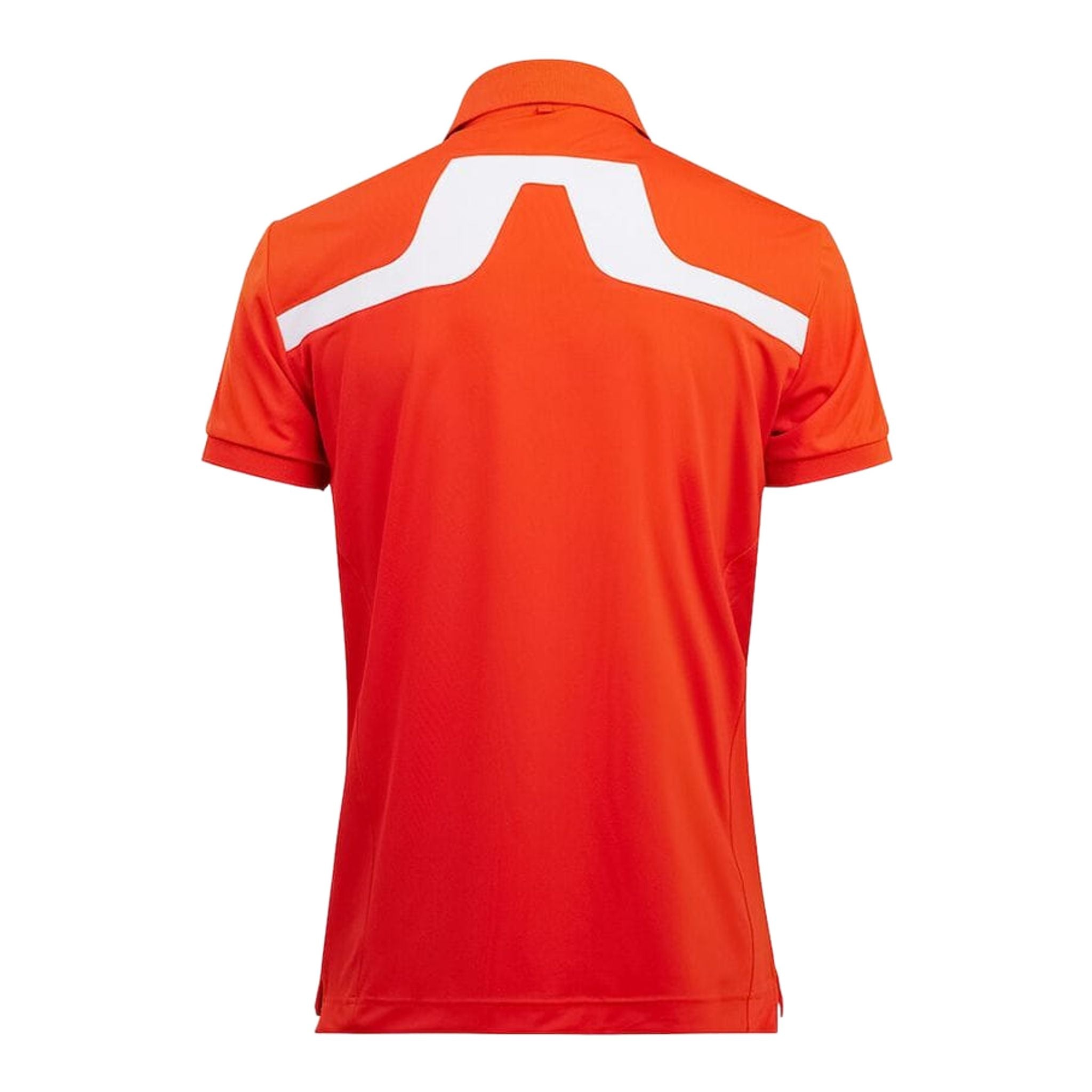J. Lindeberg M KV Regular Fit Golf Polo Tangerine Tango Herren