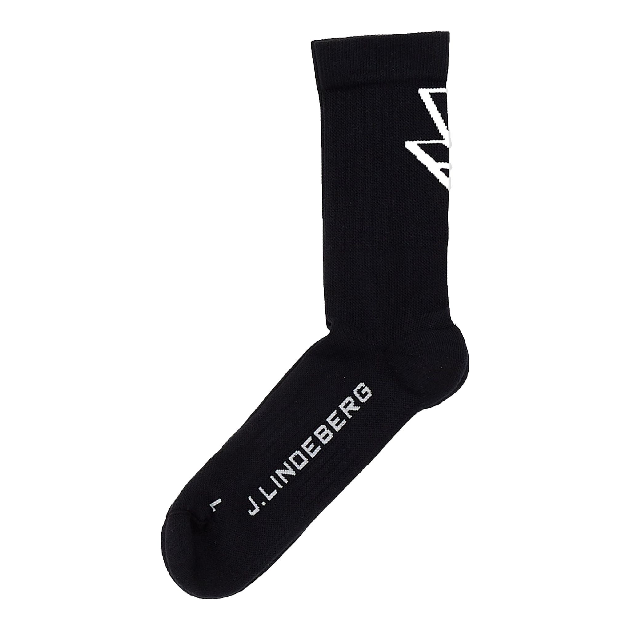 J. Lindeberg Socken JL Strike Schwarz Herren