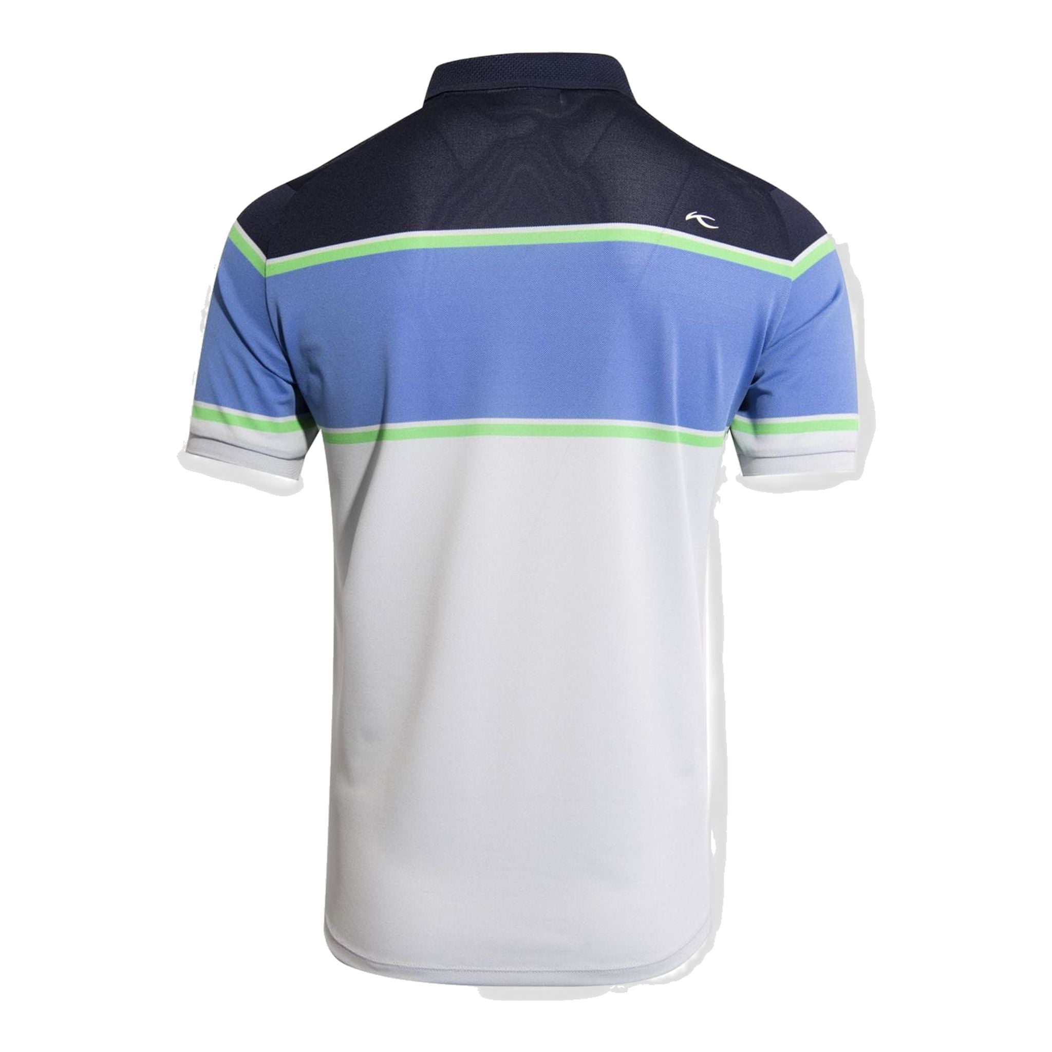 Kjus M Luan CB SS Polo Silber Fog/Waterfall Herren