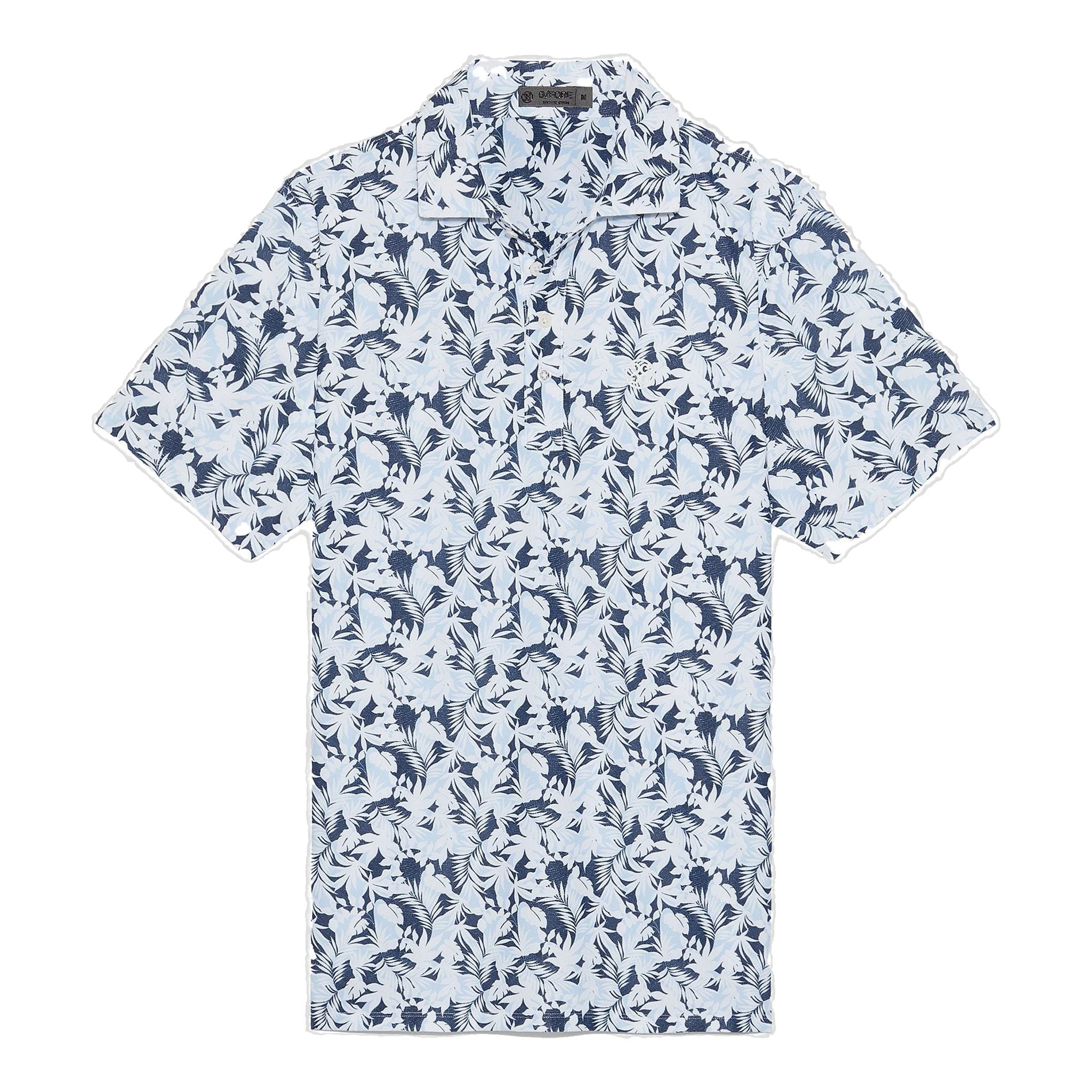 GFORE Palm Fronds Tech Piqué Slim Fit Golf Polo Herren S Herren