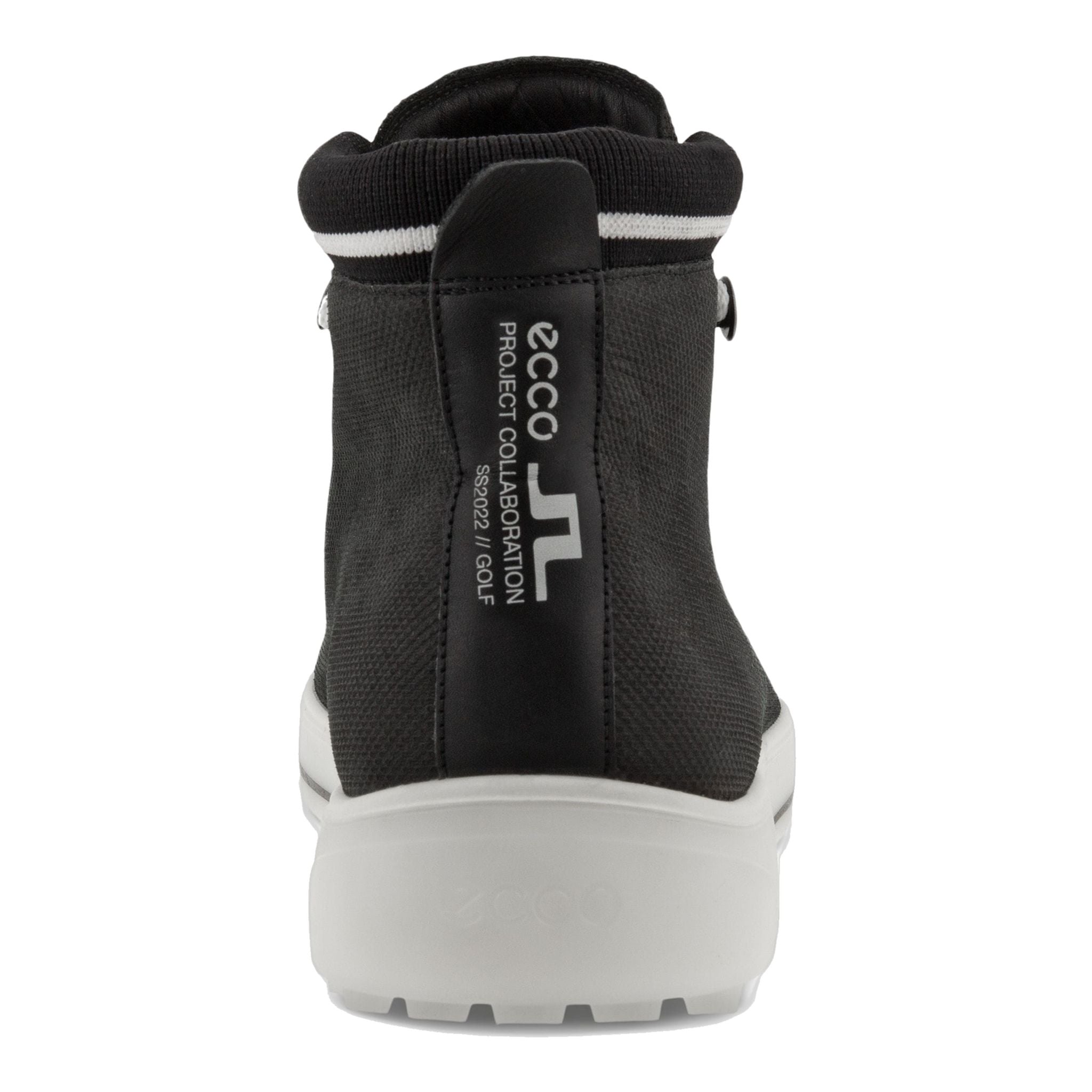 Ecco W Golf Tray "JL" Black/White Limited Damen