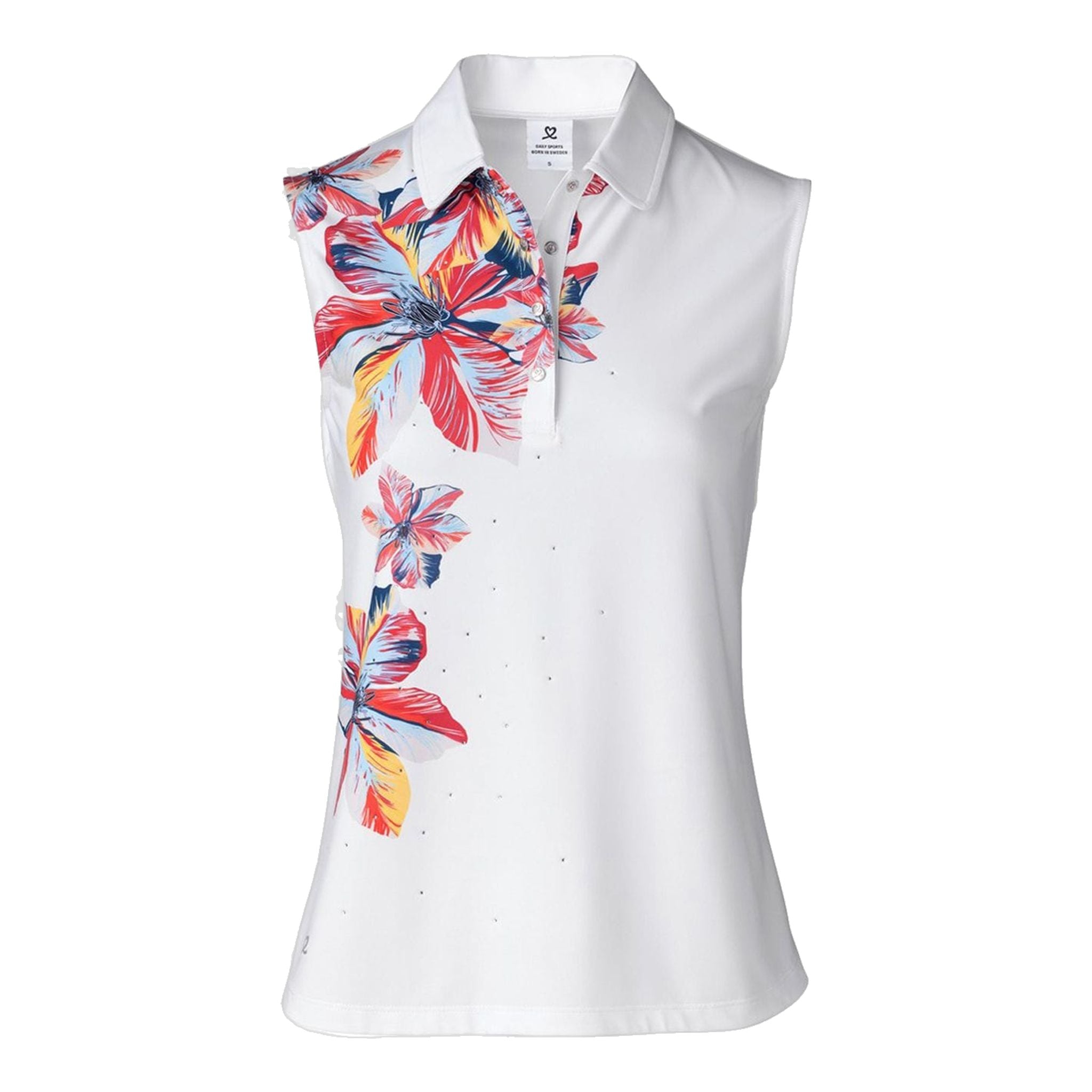 Daily Sports Nance Damen Polo Sleeveless Weiß Damen