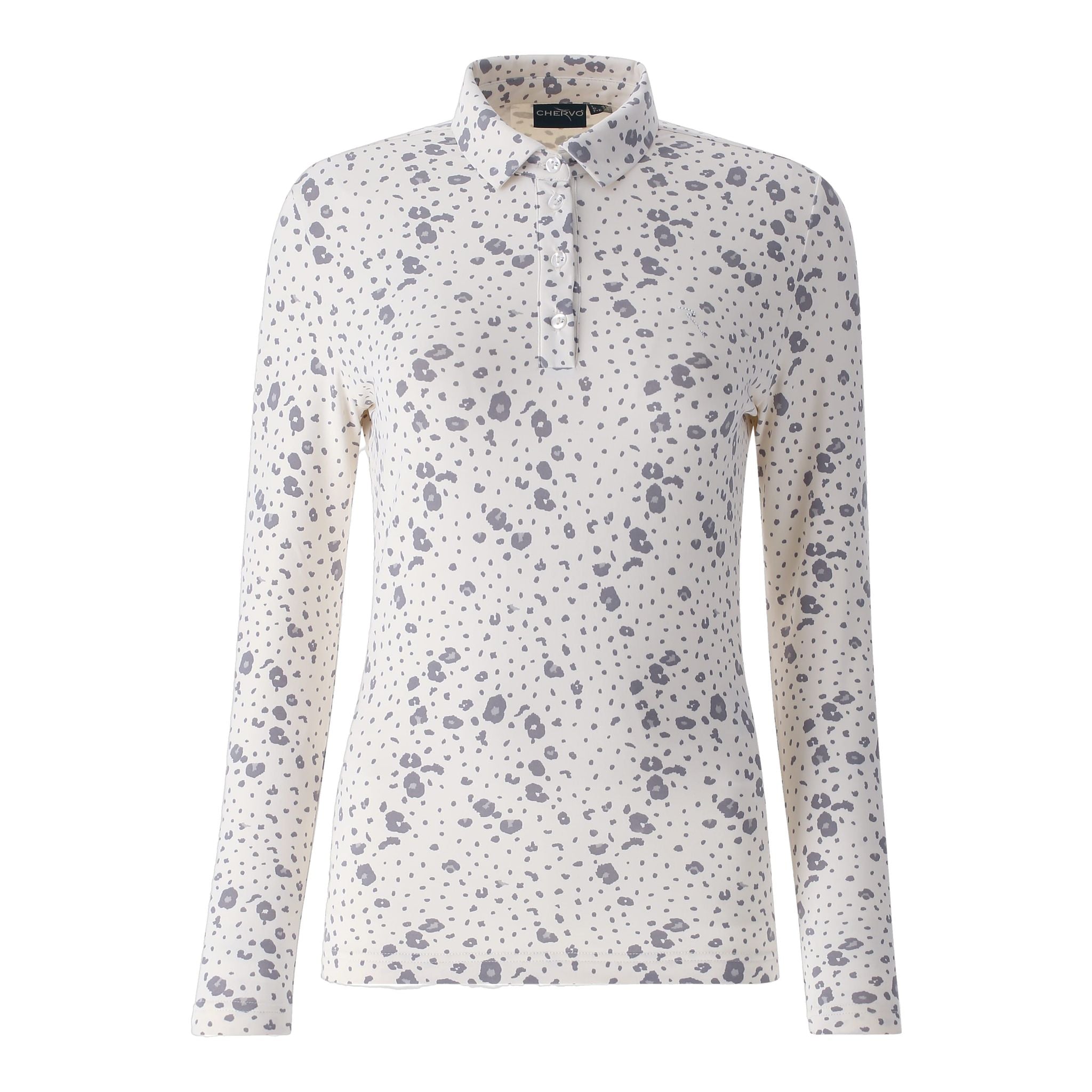 Chervo Akash Polo Damen Beige gemustert Damen