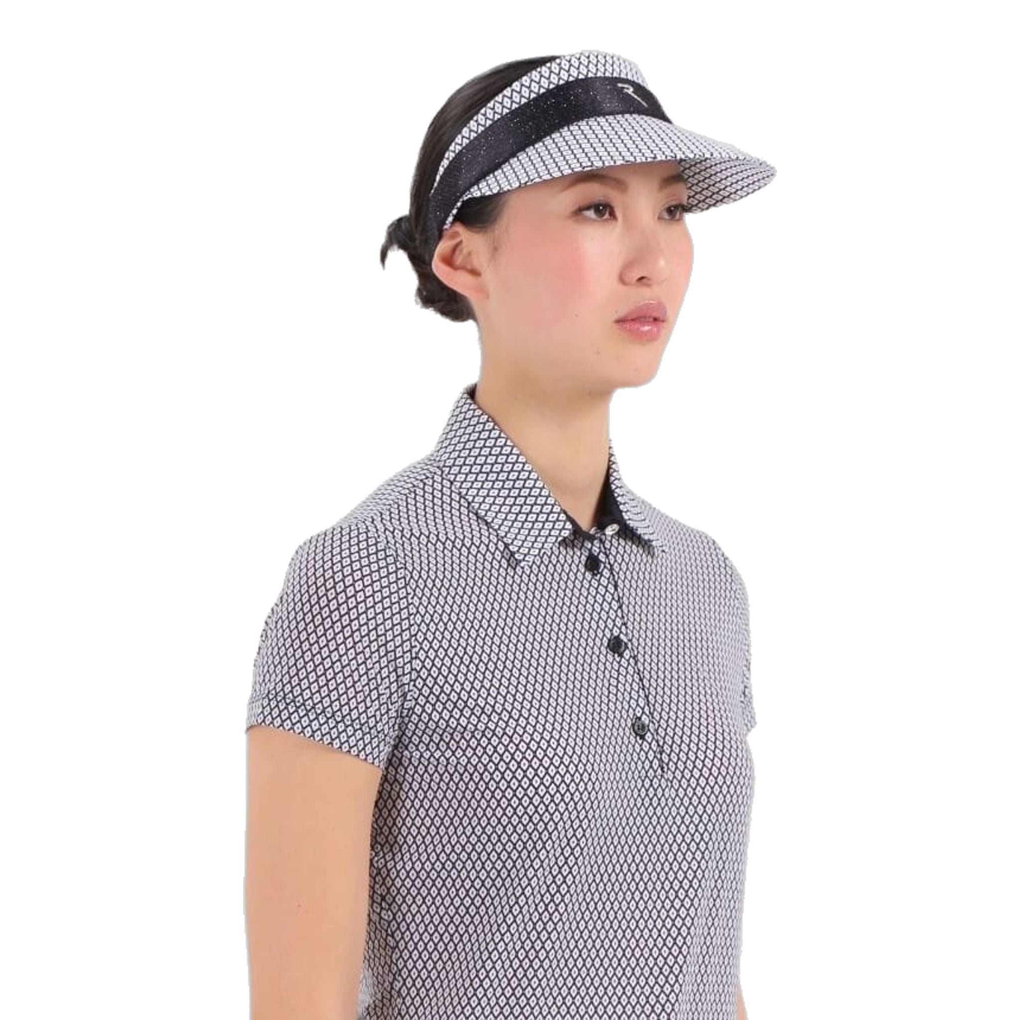 Chervo W Verta Visor Schwarz/Weiß One Size Damen