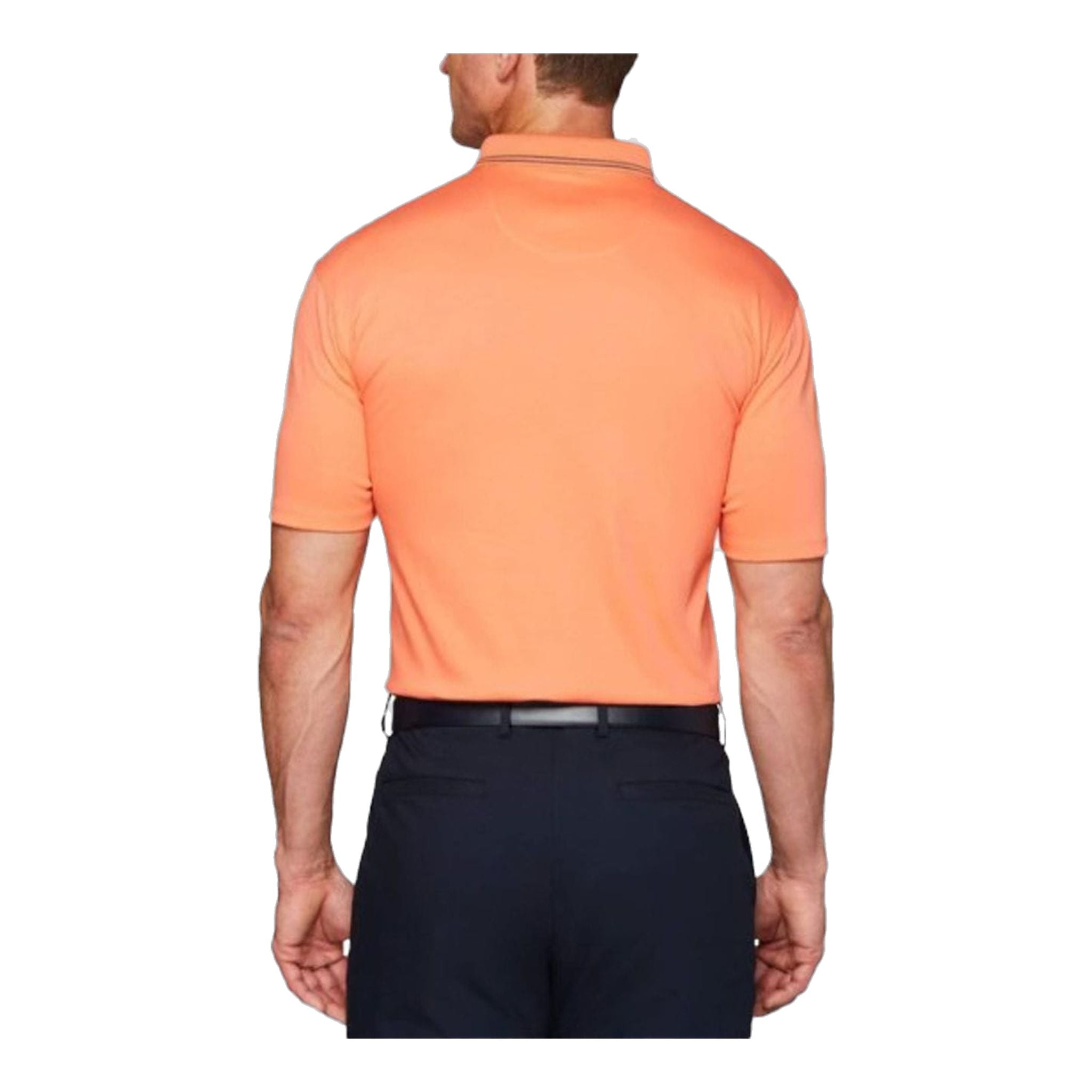 Callaway Solid Cotton Polo Fresh Salmon Herren