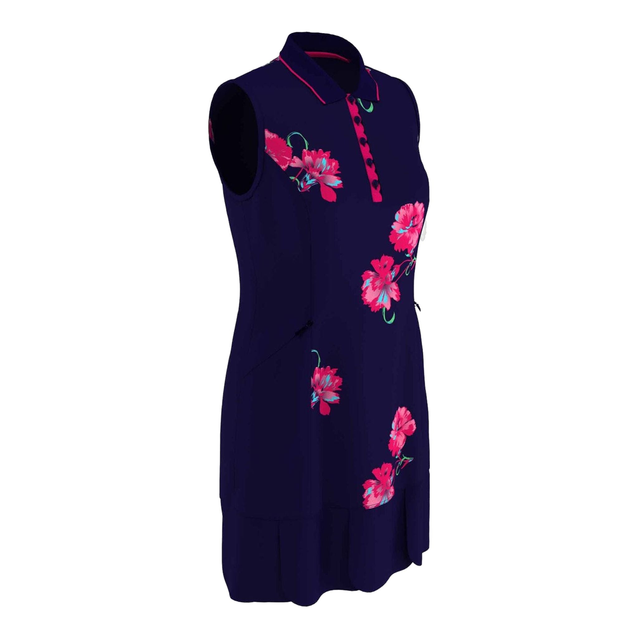 Callaway Kleid Floral Print W Peacoat Damen
